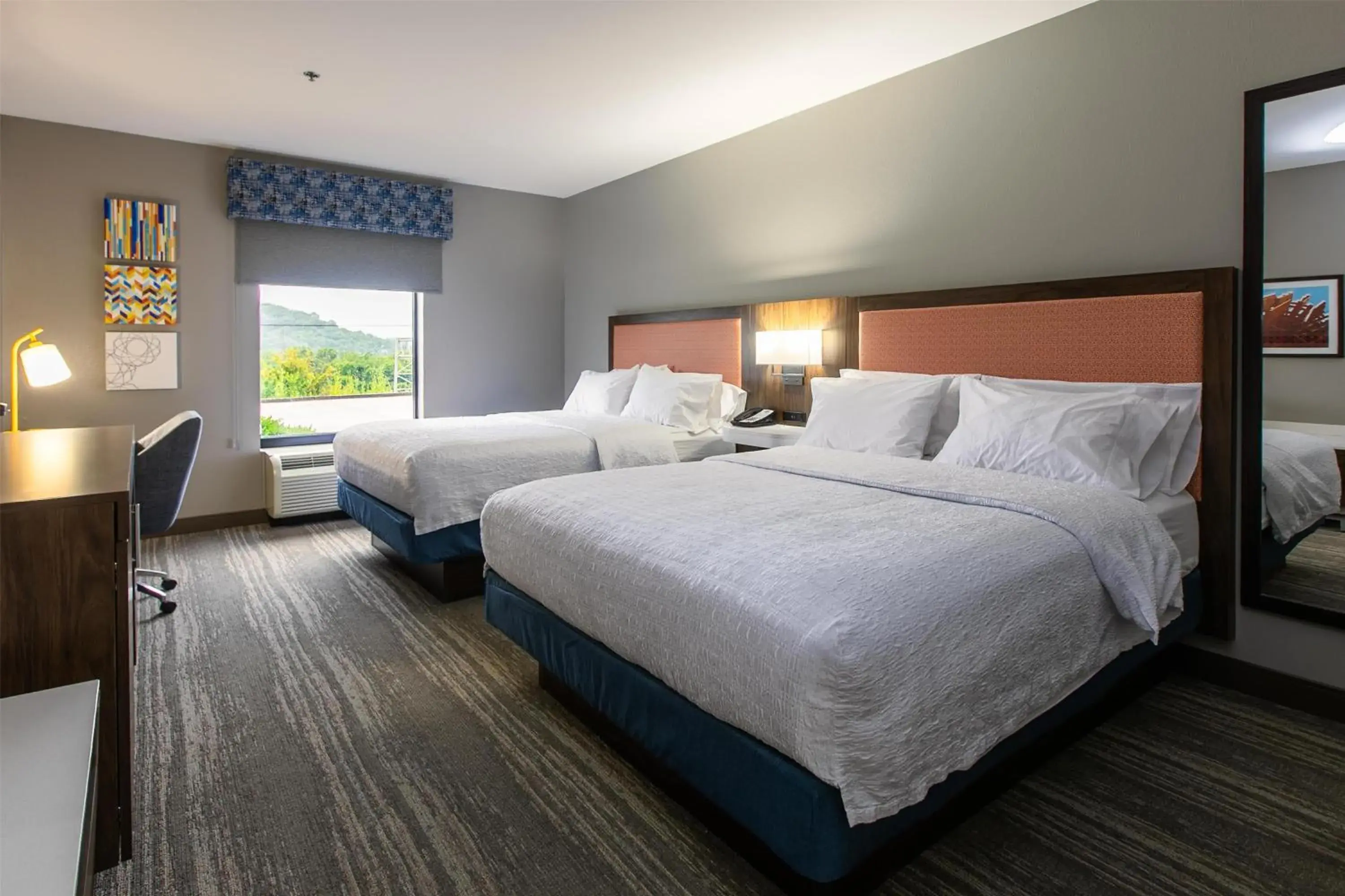 Room with Two Queen Beds - Non-Smoking in Hampton Inn & Suites Wilder Room with Two Queen Beds - Non-Smoking in Hampton Inn & Suites Wilder