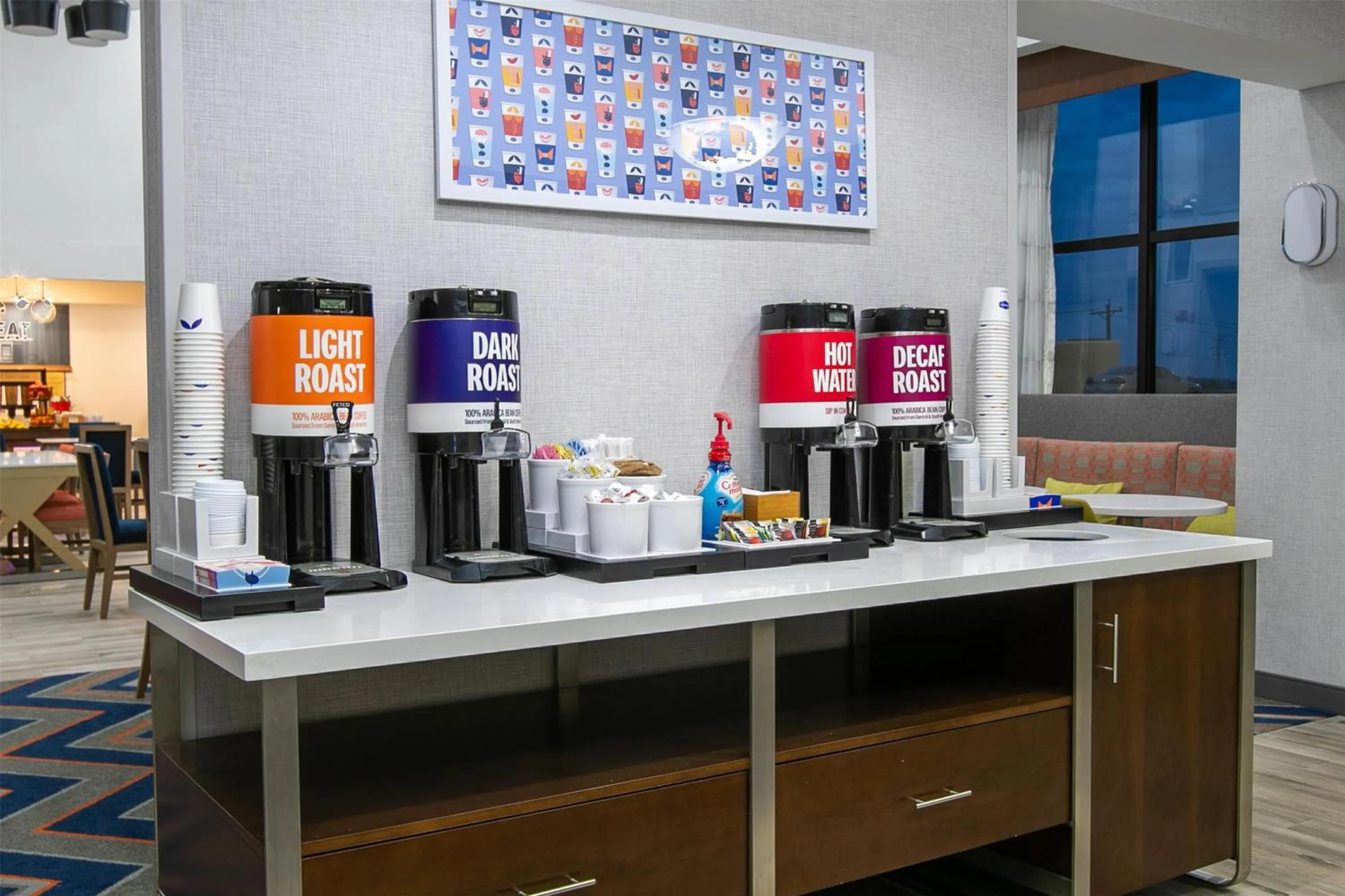 Lobby or reception in Hampton Inn & Suites Wilder