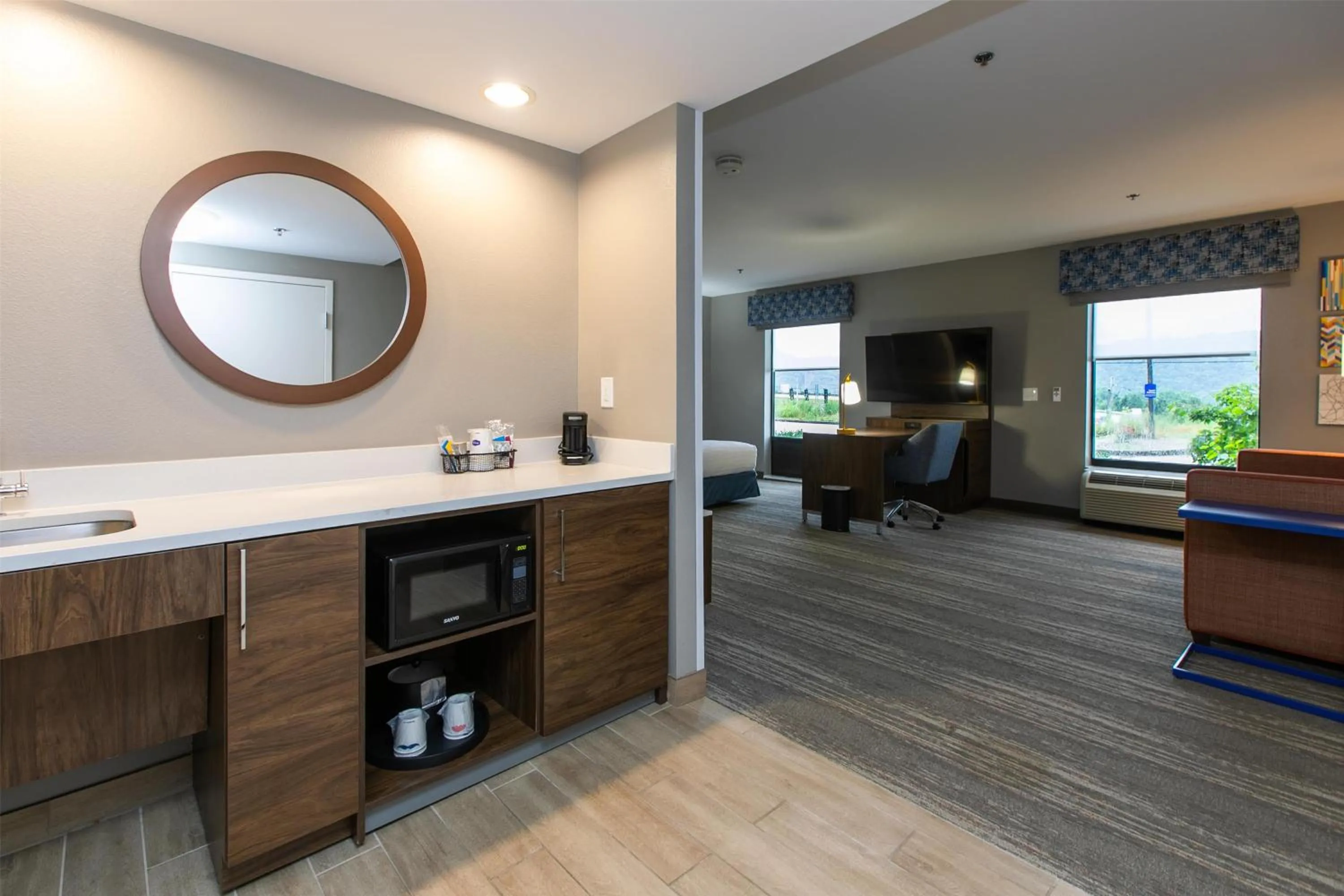 Kitchen or kitchenette in Hampton Inn & Suites Wilder