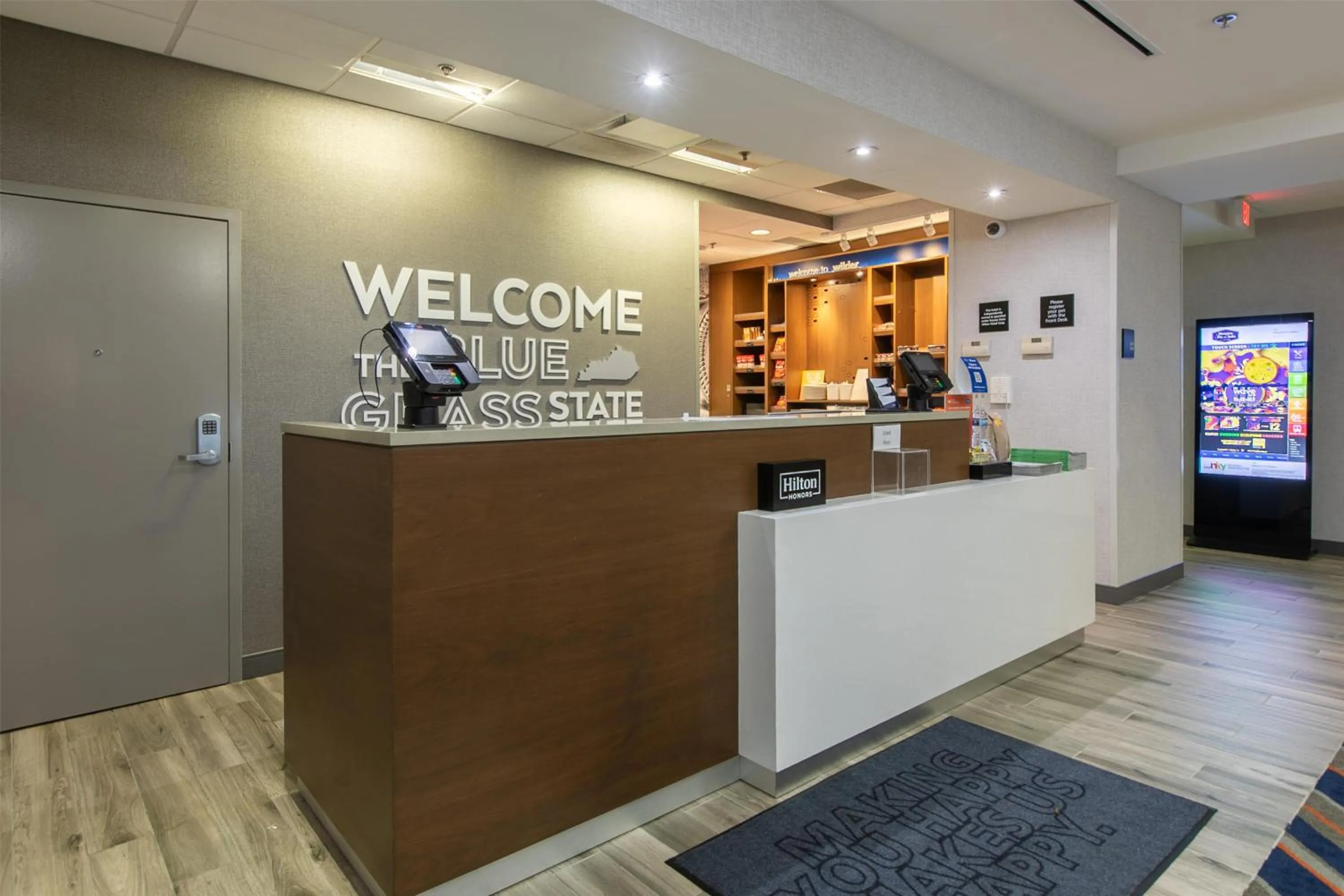 Lobby or reception in Hampton Inn & Suites Wilder