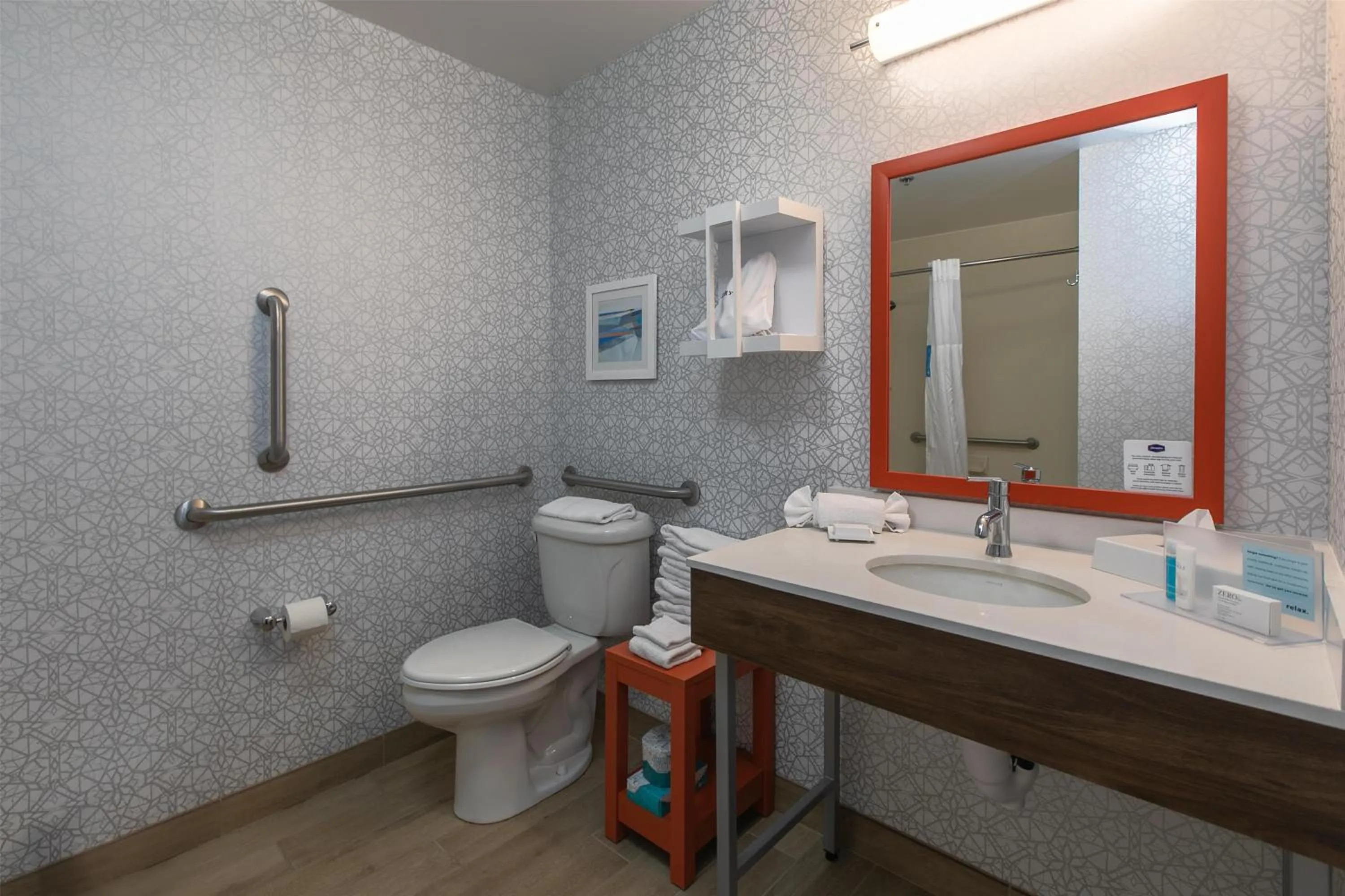 Bathroom in Hampton Inn & Suites Wilder