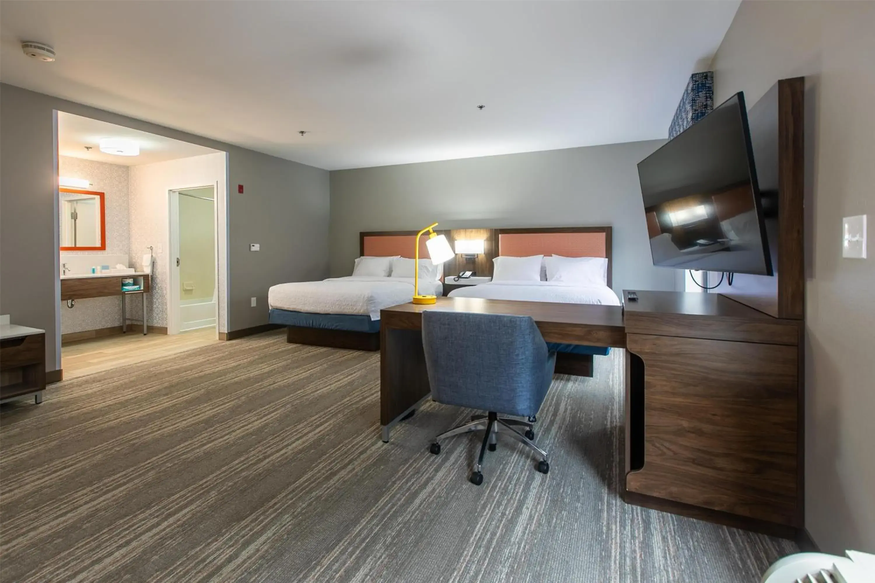 Studio Suite with Two Queen Beds and Sofa Bed - Non-Smoking in Hampton Inn & Suites Wilder Studio Suite with Two Queen Beds and Sofa Bed - Non-Smoking in Hampton Inn & Suites Wilder