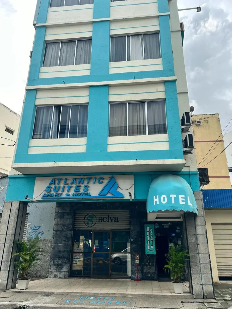 Property building in Atlantic Suites Hotel