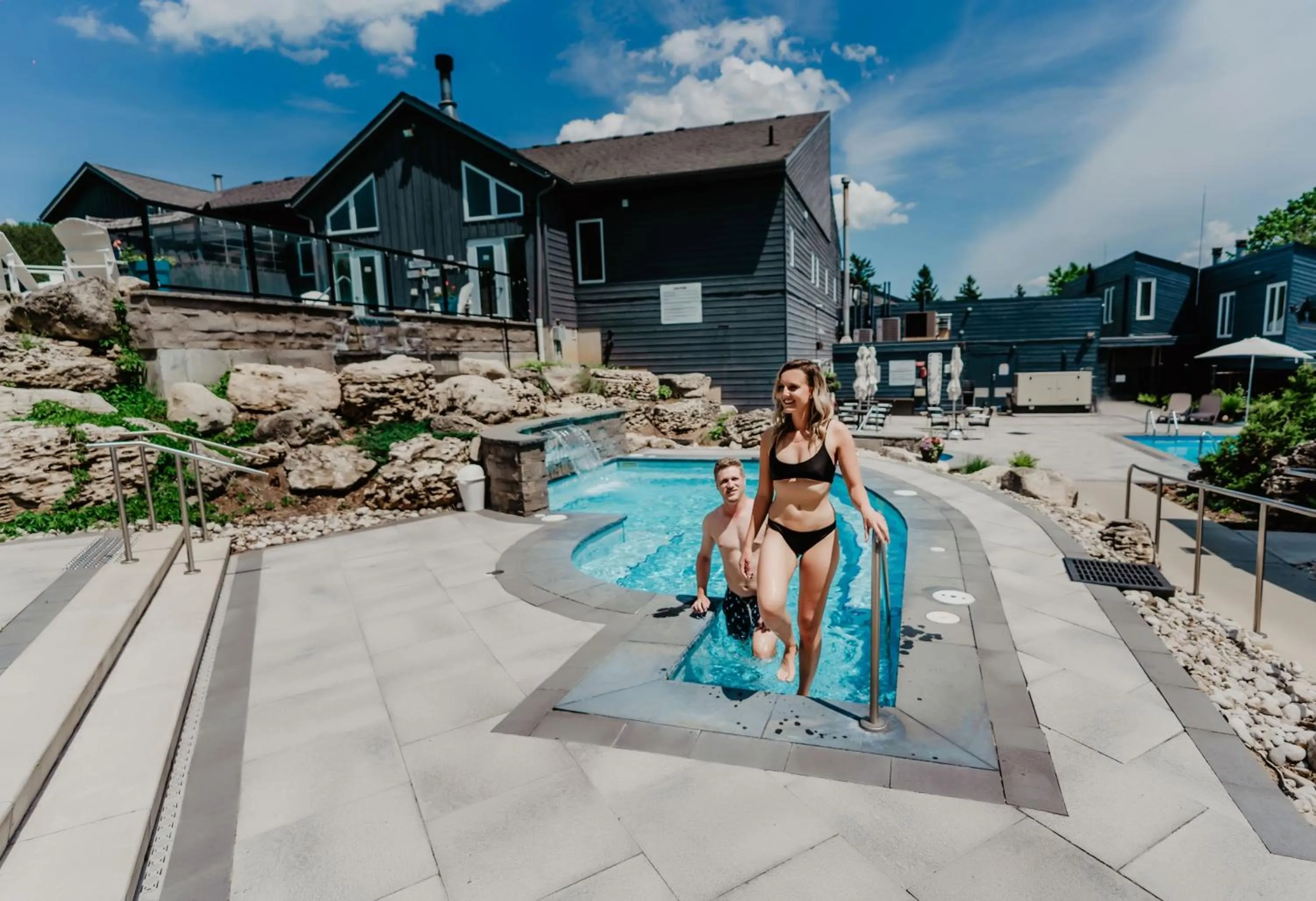 Hot Spring Bath in Millcroft Inn & Spa