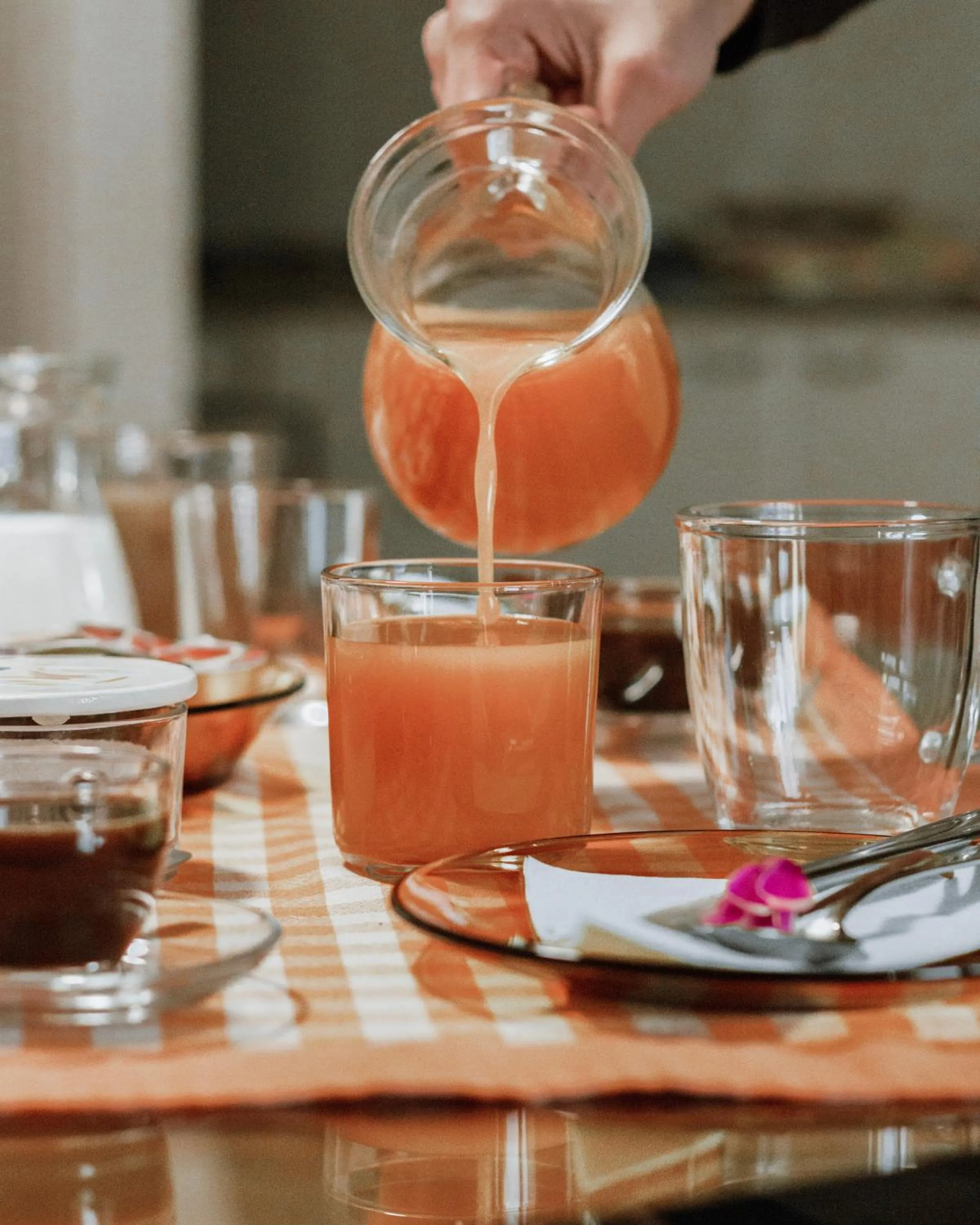 Food and drinks in B&B Ca di me
