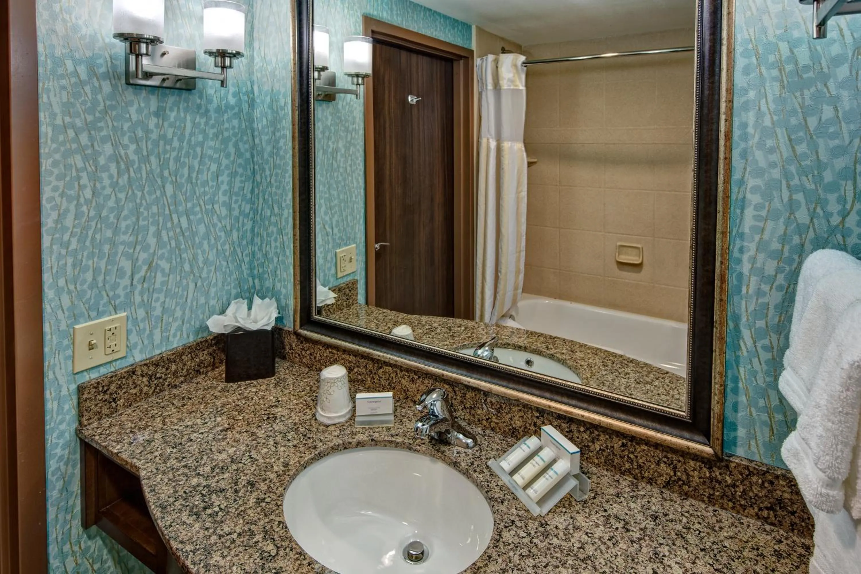 Bathroom in Hilton Garden Inn Midtown Tulsa