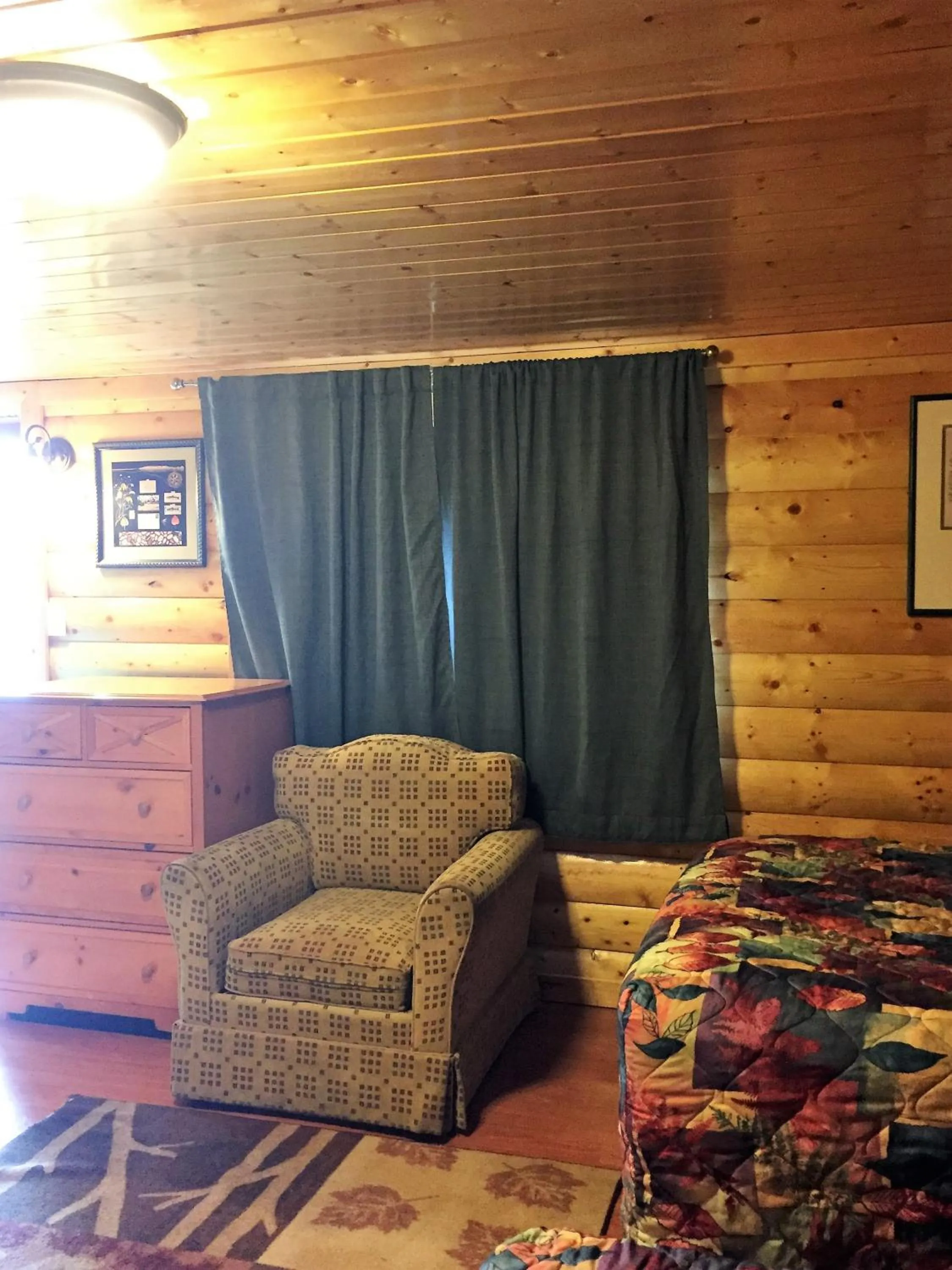 Seating area in Z Bar Motel