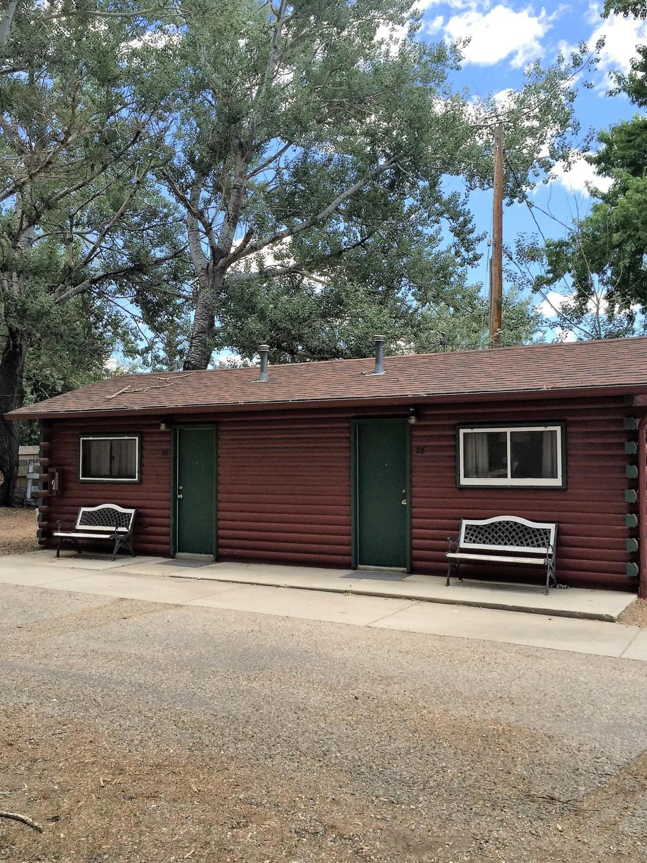 Patio in Z Bar Motel
