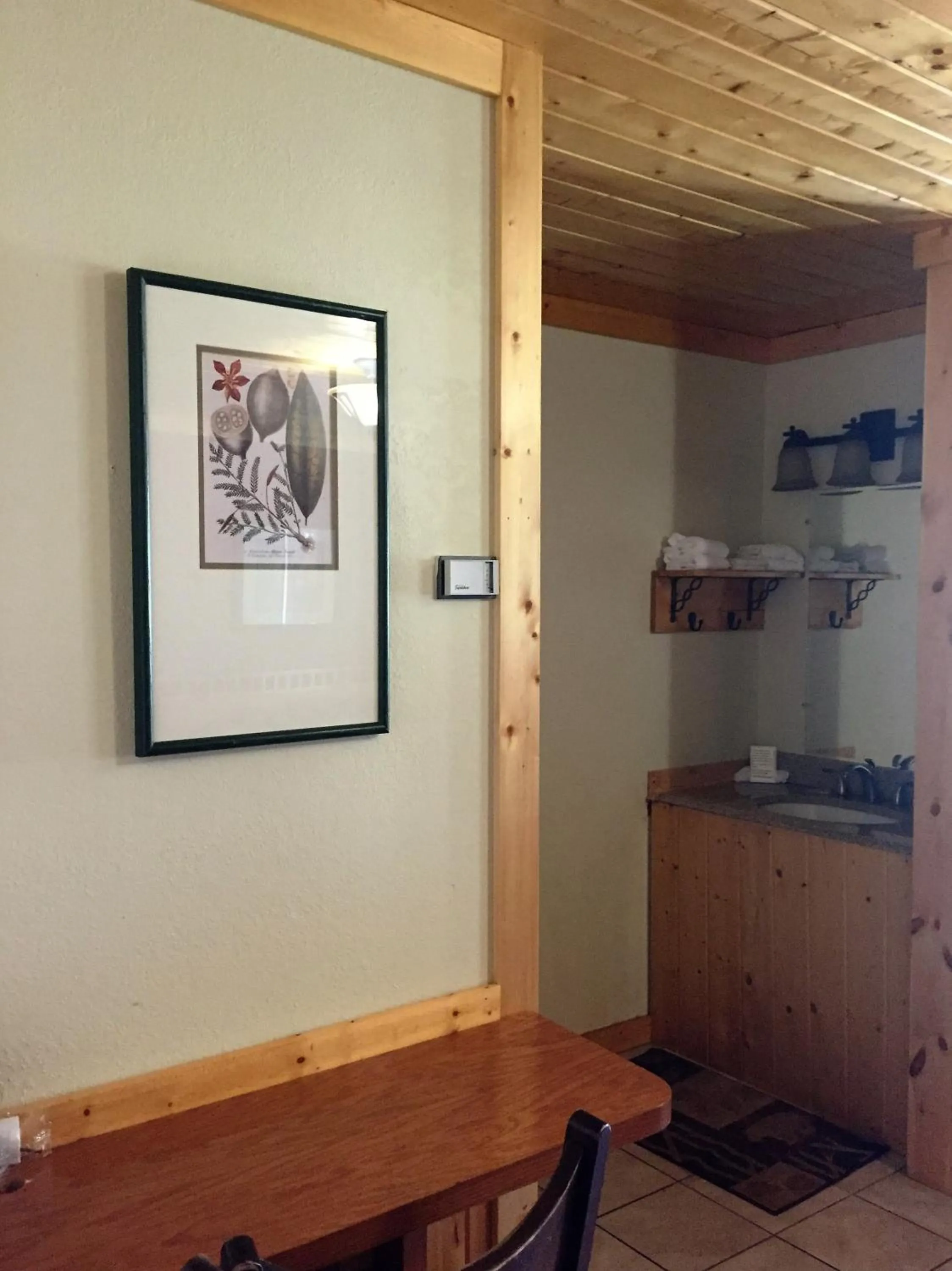 Decorative detail in Z Bar Motel