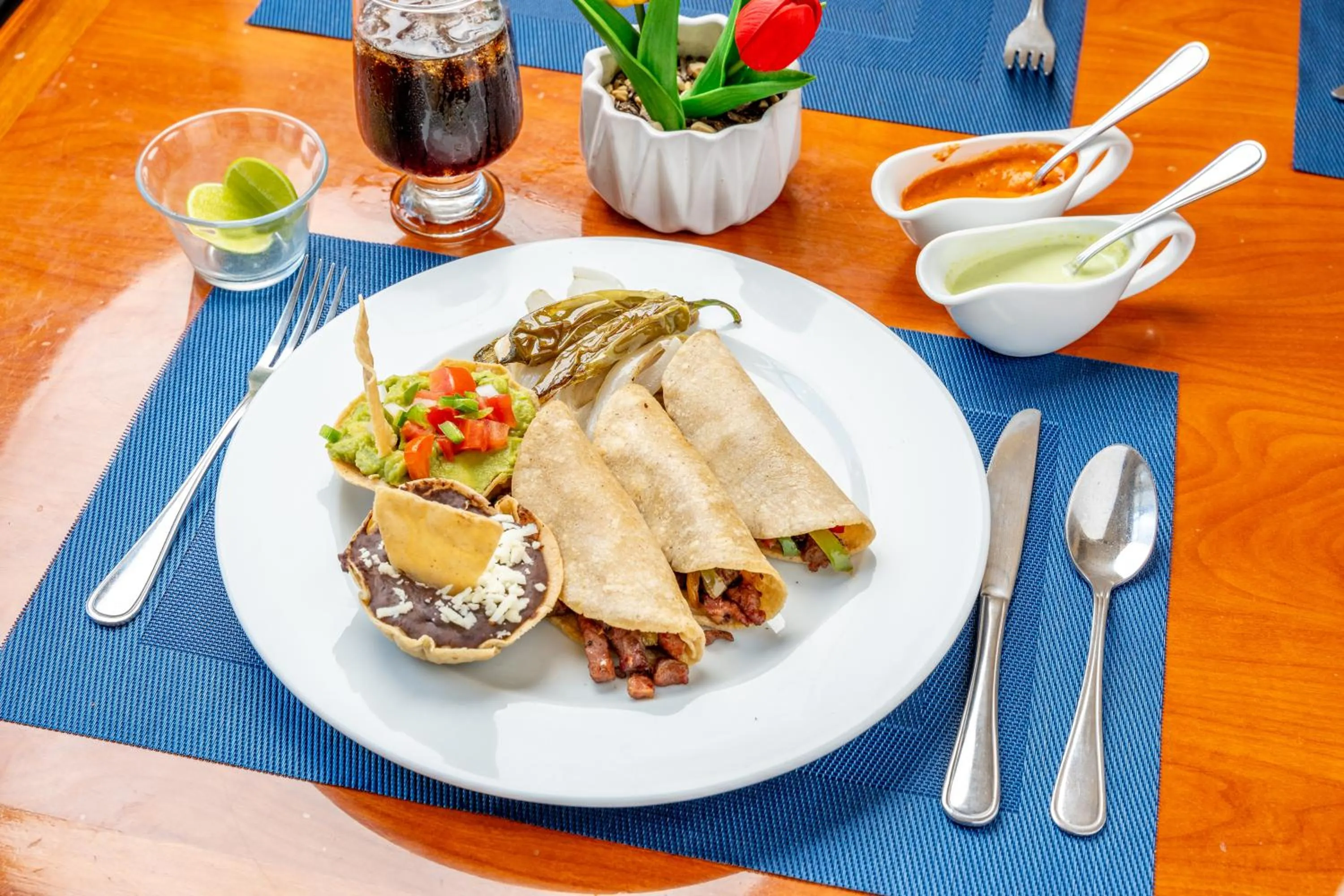 Food and drinks in Fiesta Inn Poza Rica