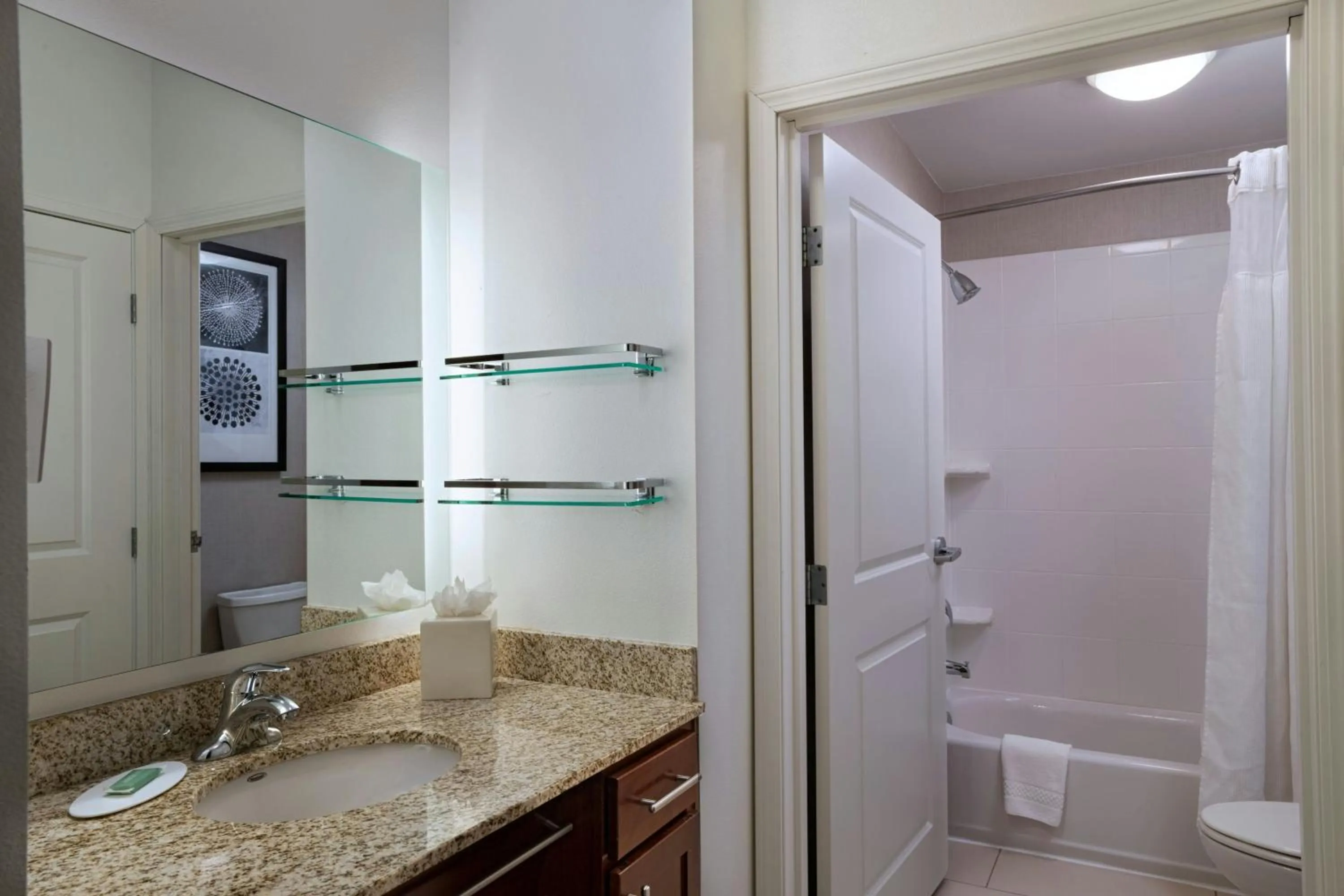Bathroom in Residence Inn Dallas DFW Airport South/Irving