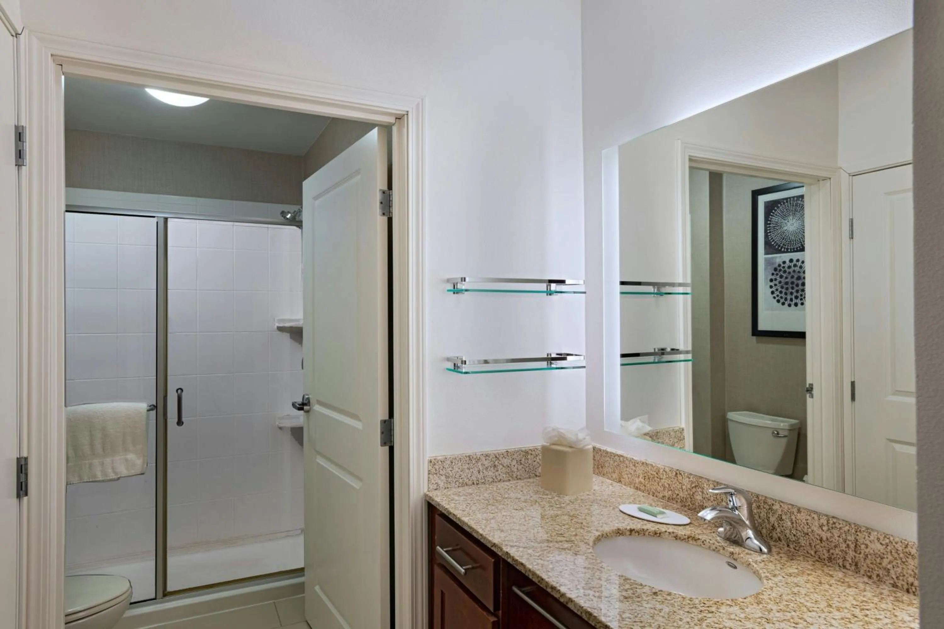 Bathroom in Residence Inn Dallas DFW Airport South/Irving