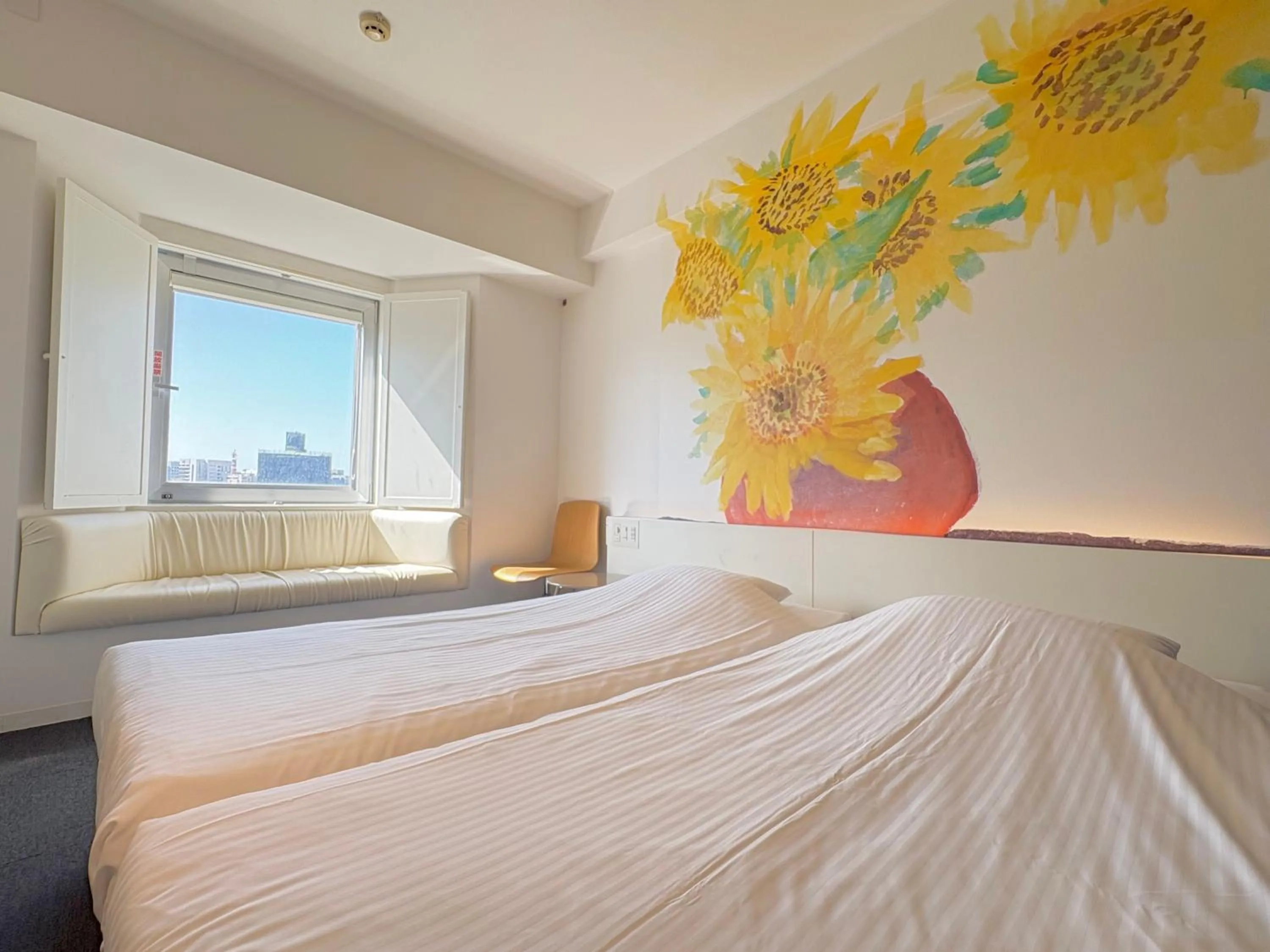 Photo of the whole room, Bed in Hotel Art Stay Naha Kokusai-Dori