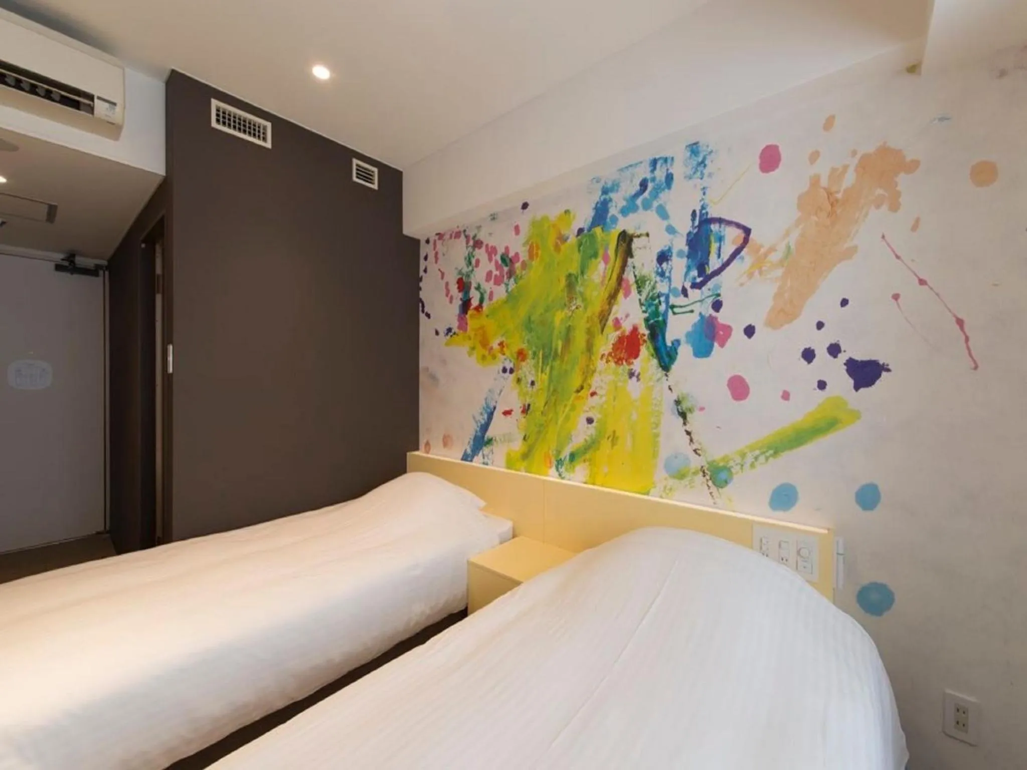 Photo of the whole room, Bed in Hotel Art Stay Naha Kokusai-Dori