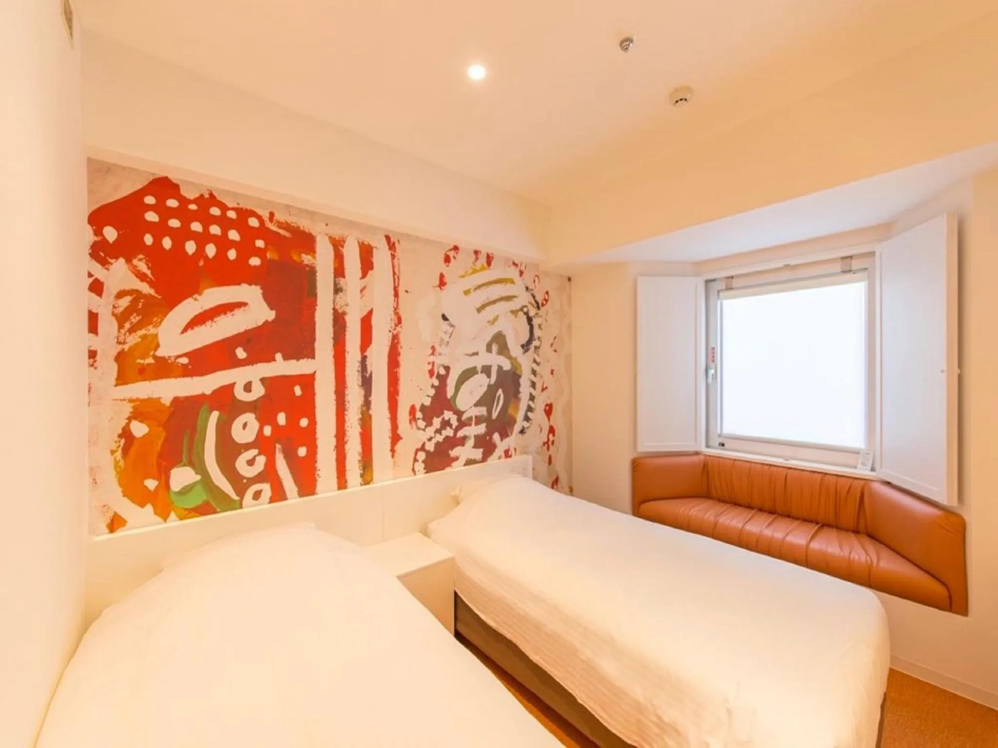 Photo of the whole room, Bed in Hotel Art Stay Naha Kokusai-Dori