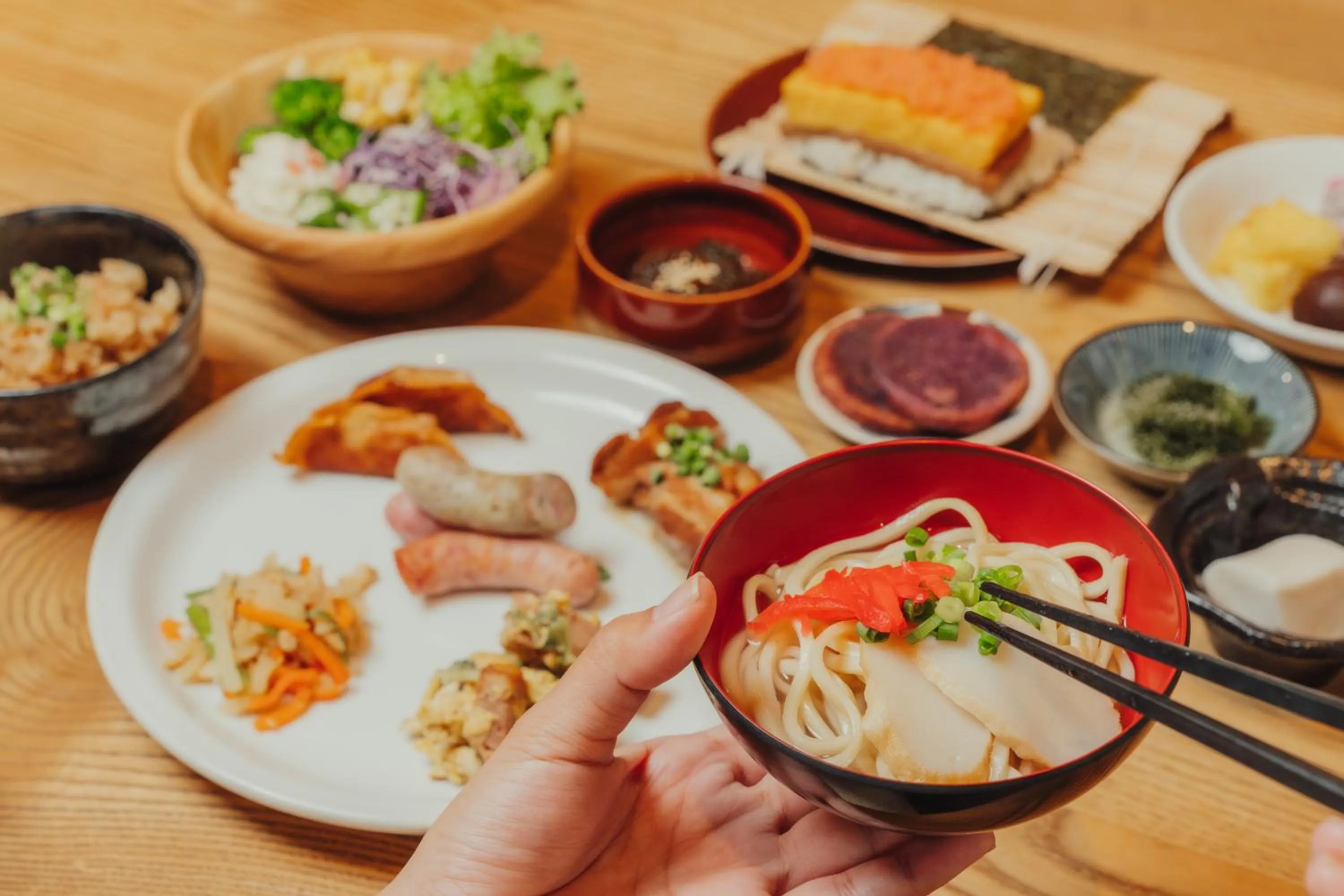 Breakfast in Hotel Art Stay Naha Kokusai-Dori