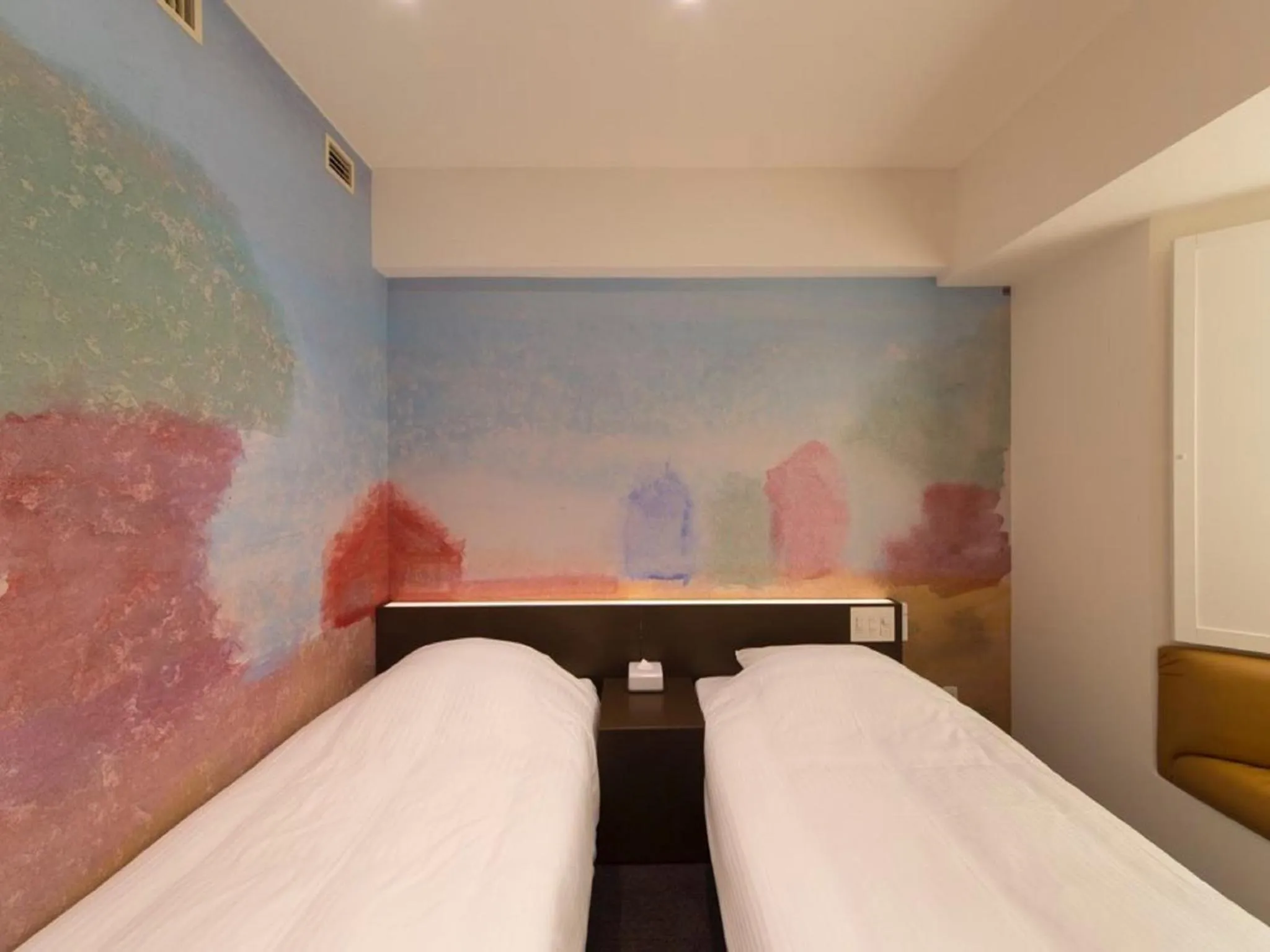 Photo of the whole room, Bed in Hotel Art Stay Naha Kokusai-Dori