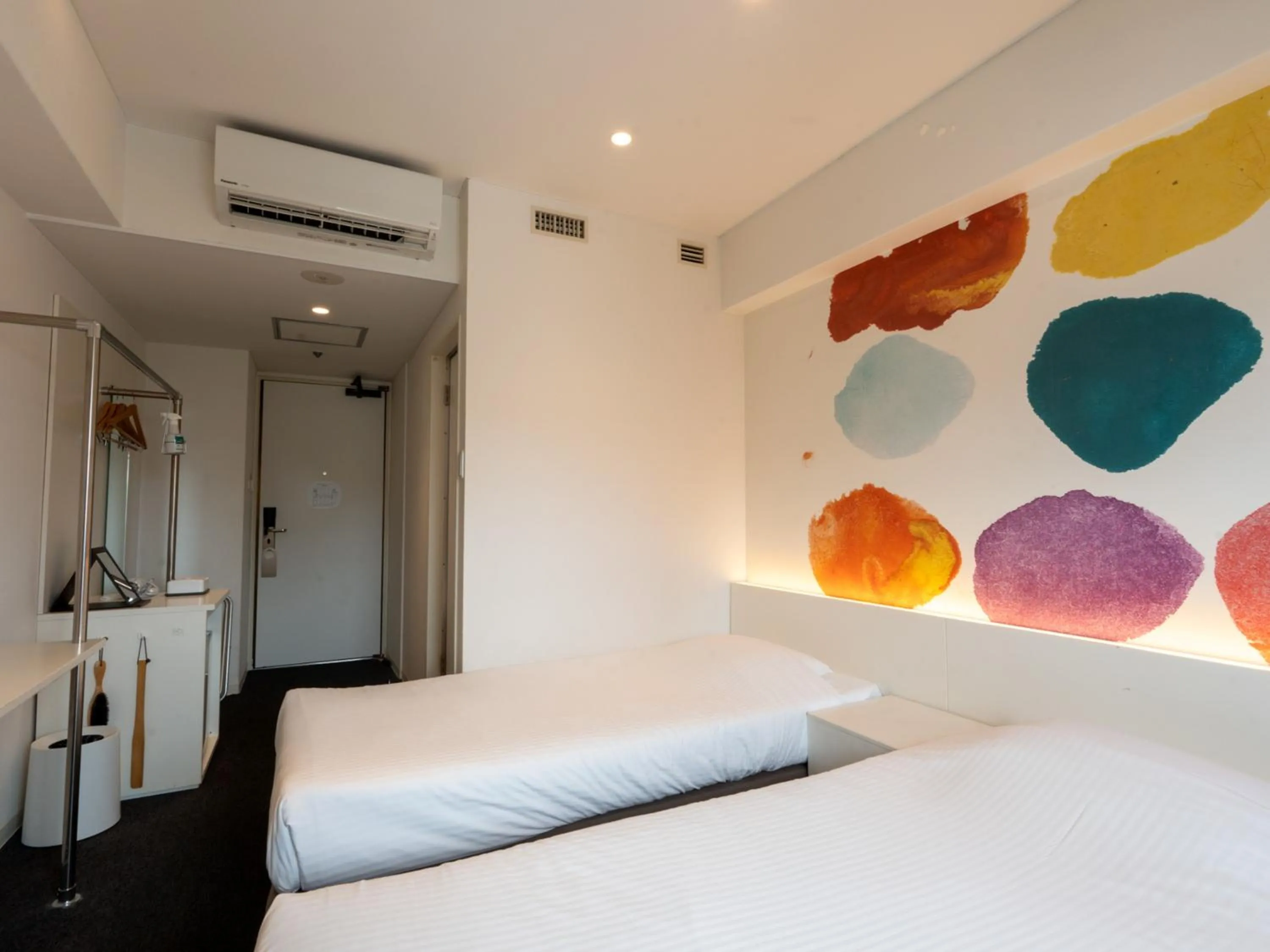 Photo of the whole room, Bed in Hotel Art Stay Naha Kokusai-Dori