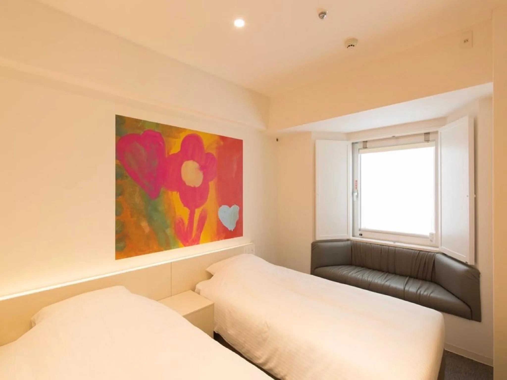 Photo of the whole room, Bed in Hotel Art Stay Naha Kokusai-Dori