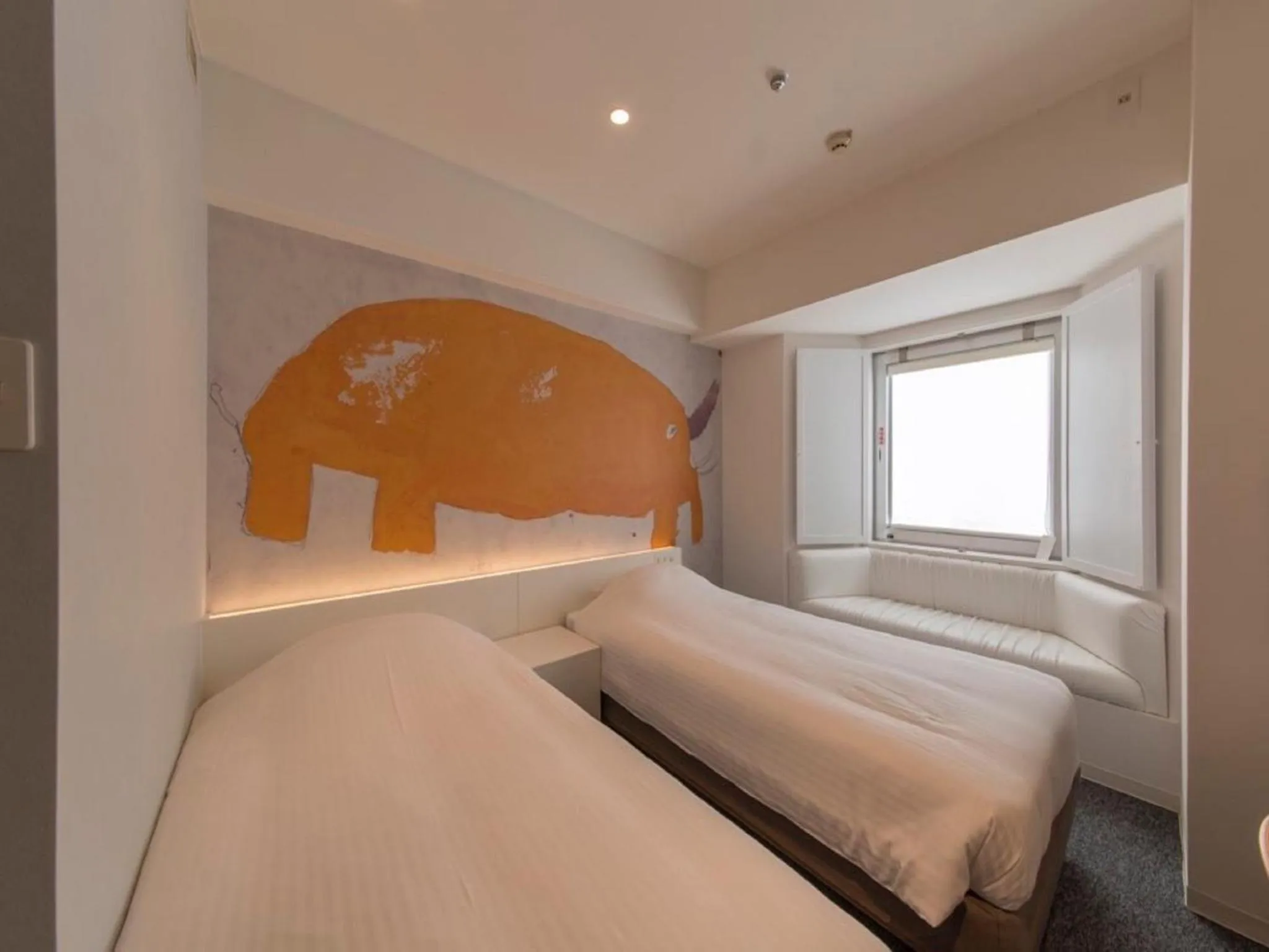 Photo of the whole room, Bed in Hotel Art Stay Naha Kokusai-Dori