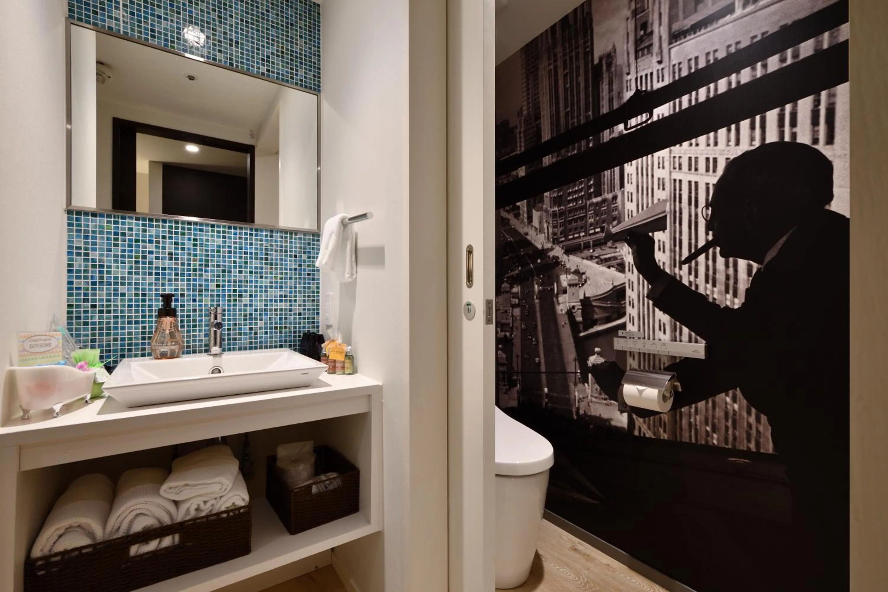 Toilet in Hotel Art Stay Naha Kokusai-Dori