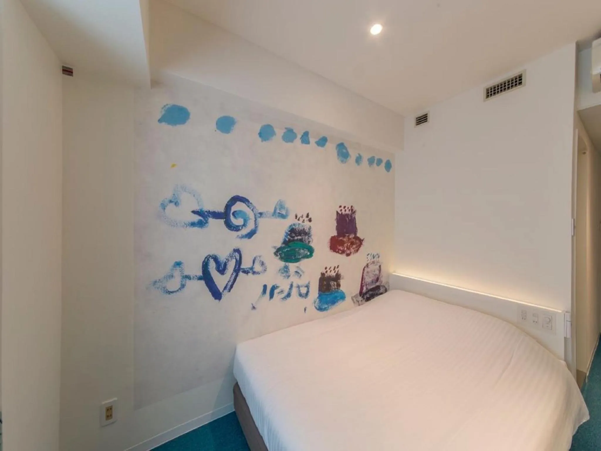 Photo of the whole room, Bed in Hotel Art Stay Naha Kokusai-Dori