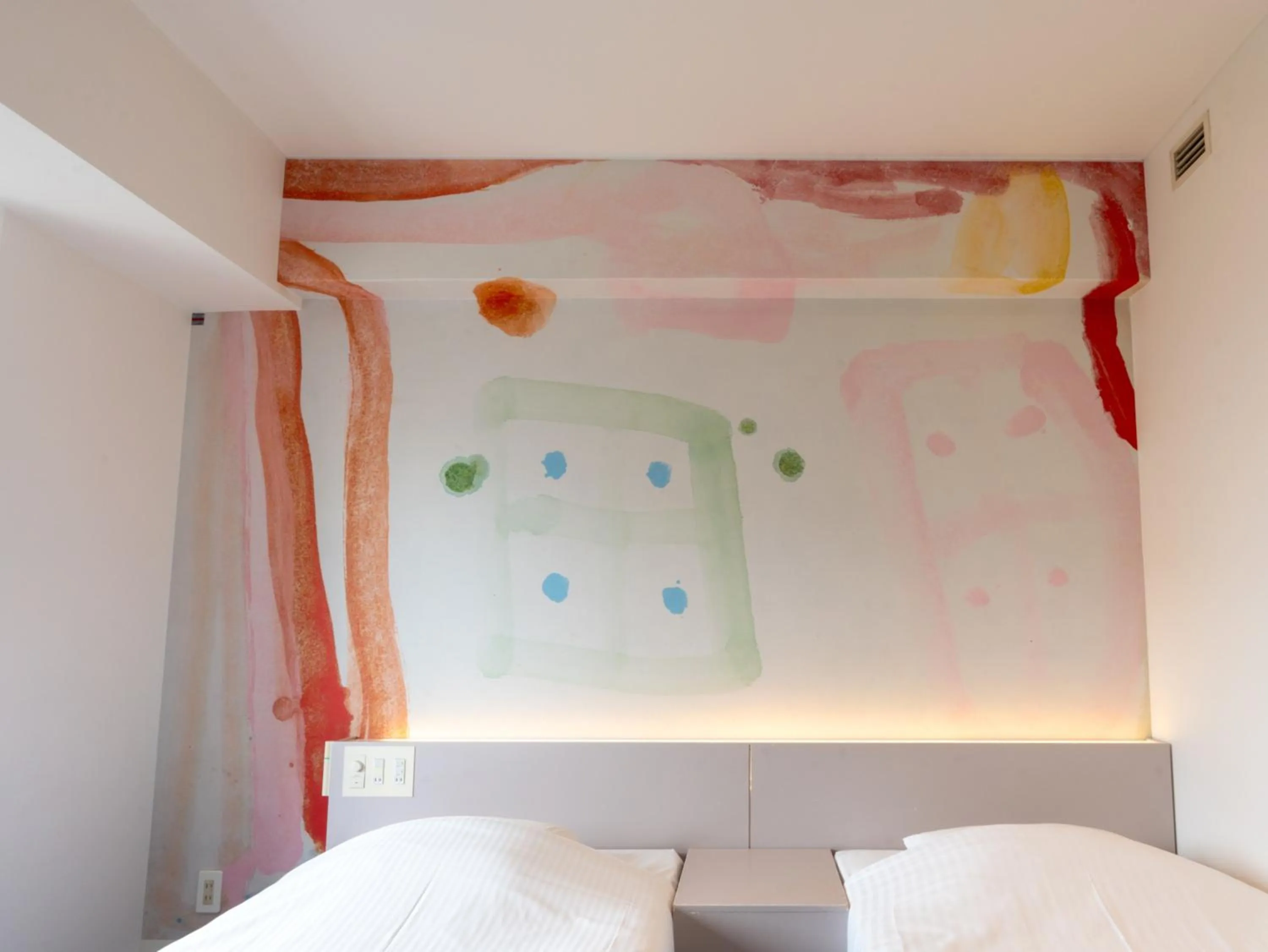 Photo of the whole room, Bed in Hotel Art Stay Naha Kokusai-Dori