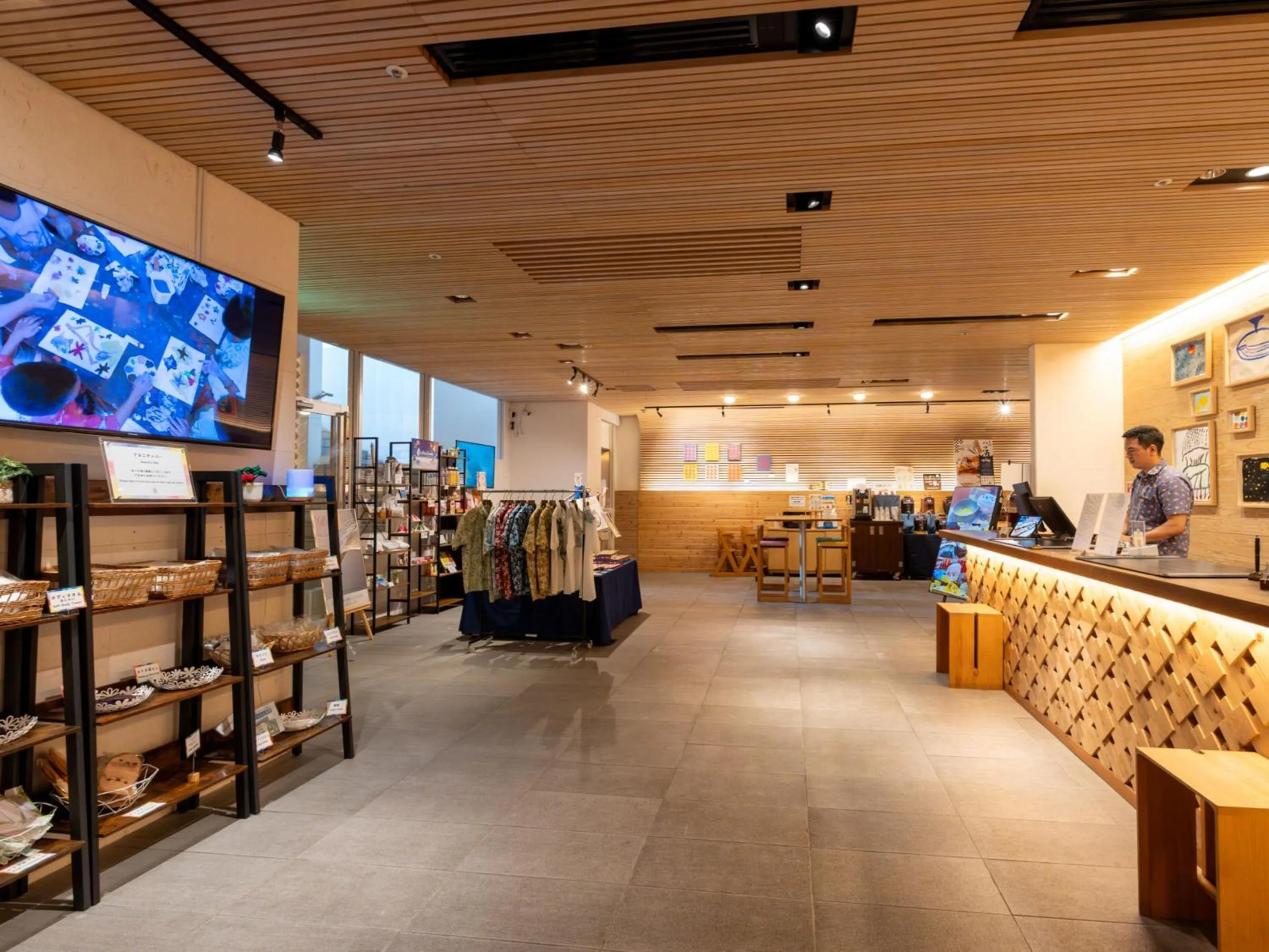 Lobby or reception in Hotel Art Stay Naha Kokusai-Dori