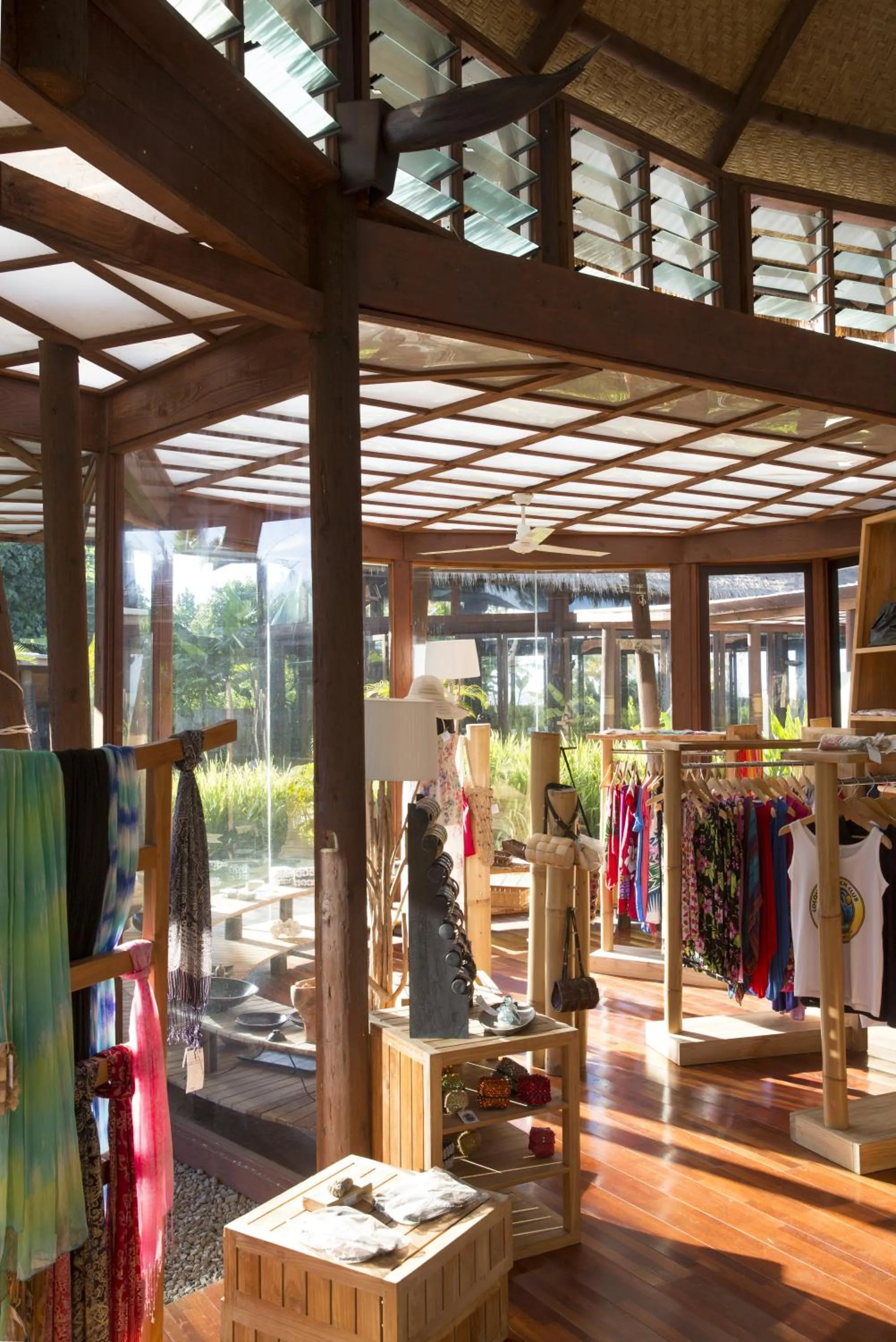 On-site shops in Coconuts Beach Club Resort and Spa