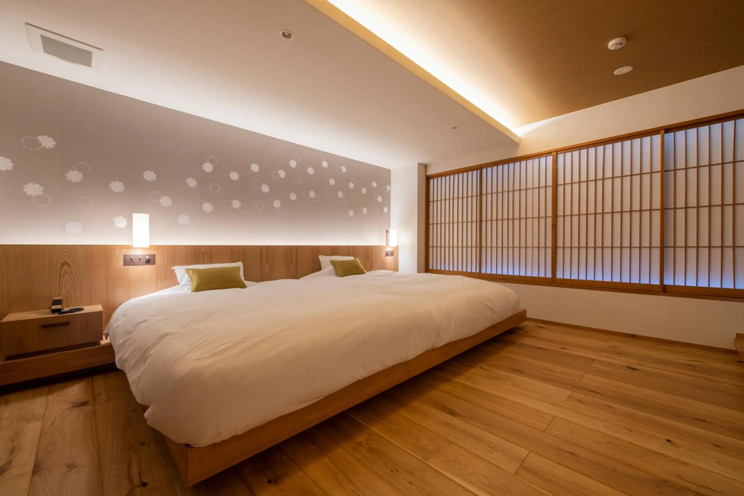 Photo of the whole room, Bed in Shosenkaku Kagetsu Photo of the whole room, Bed in Shosenkaku Kagetsu