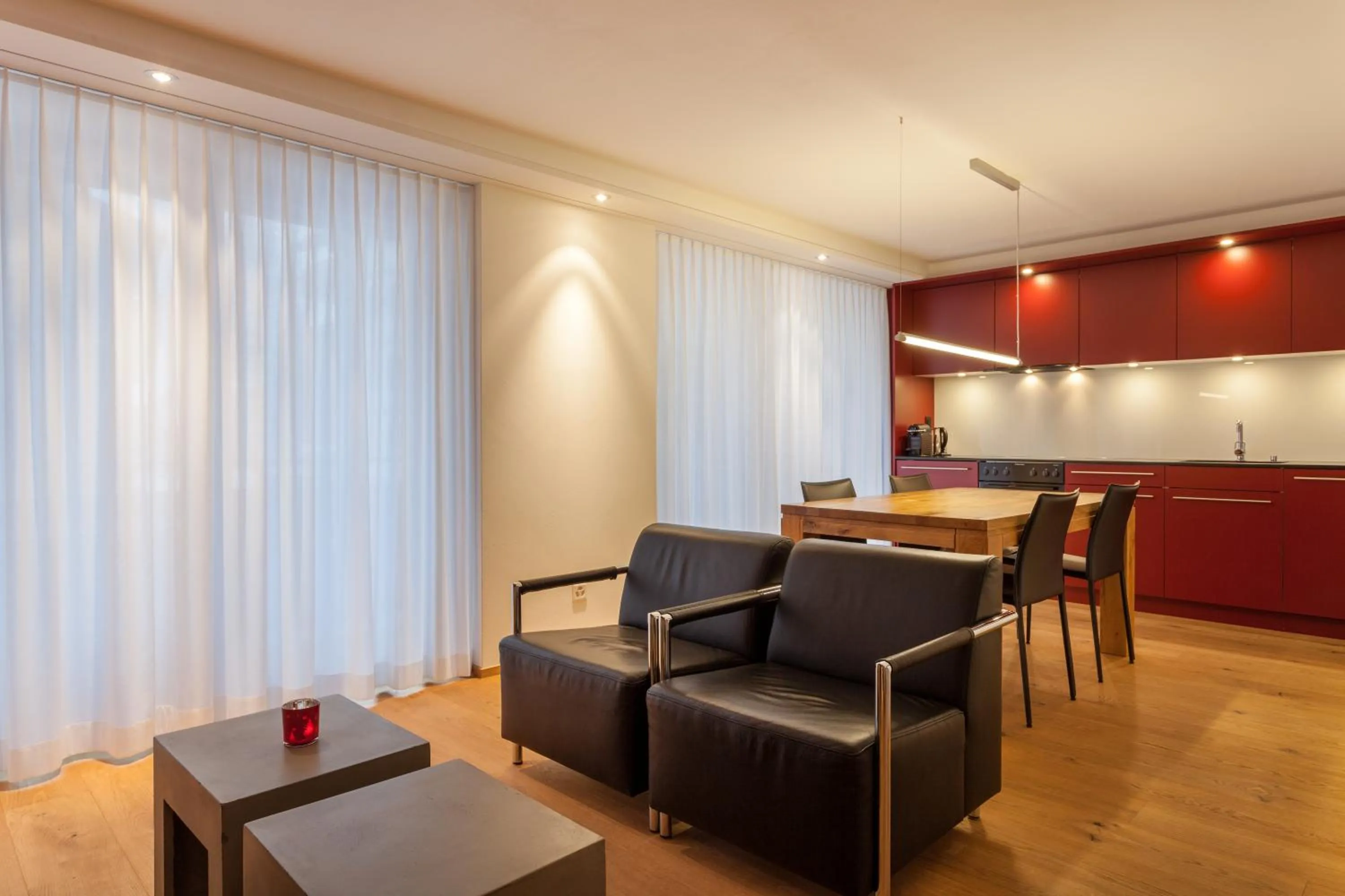 Kitchen or kitchenette in Elite Alpine Lodge - Apart & Breakfast