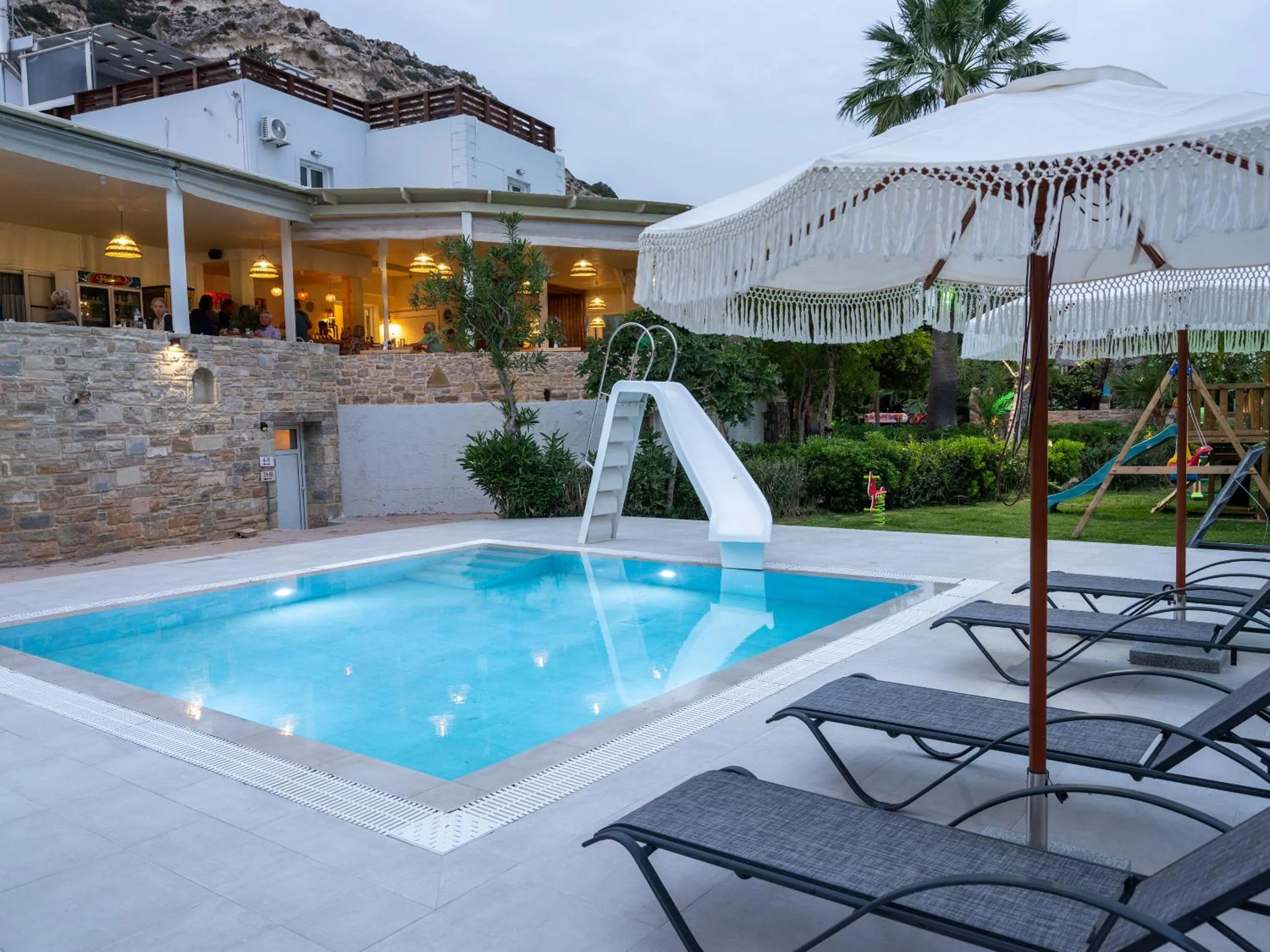 Patio in Calypso Hotel