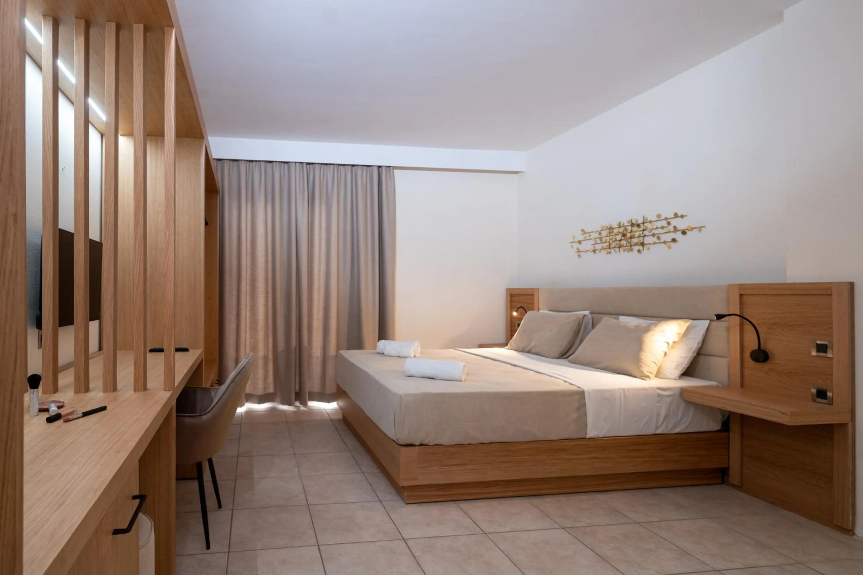 Bed in Calypso Hotel