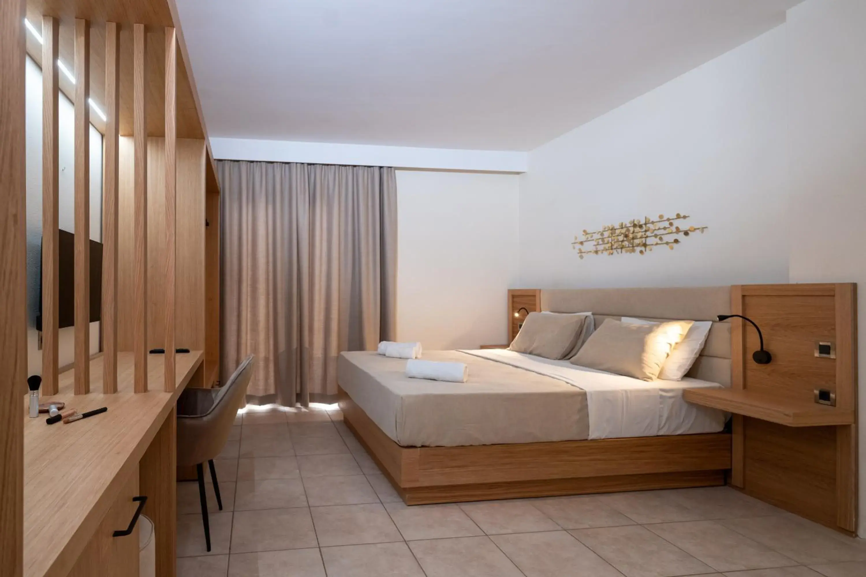 Bed in Calypso Hotel Bed in Calypso Hotel