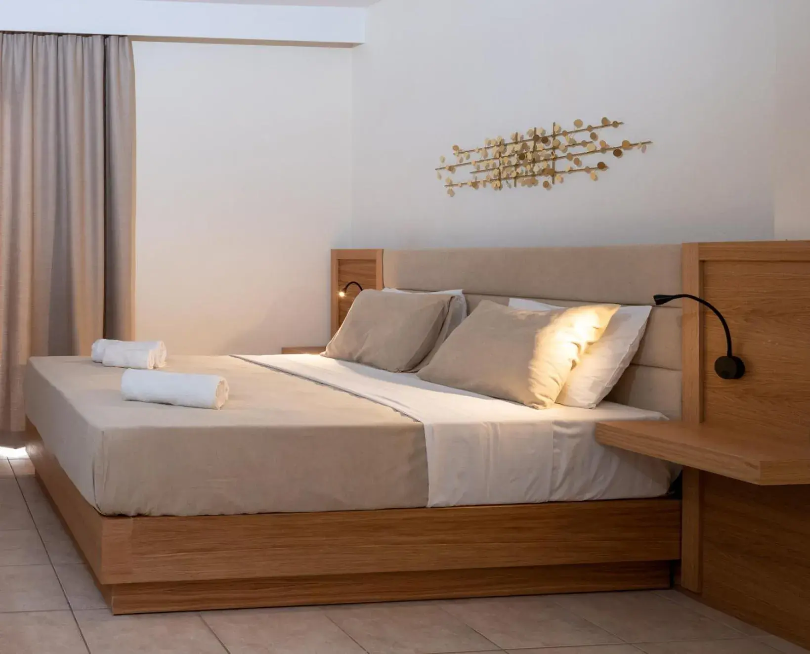 Bed in Calypso Hotel Bed in Calypso Hotel