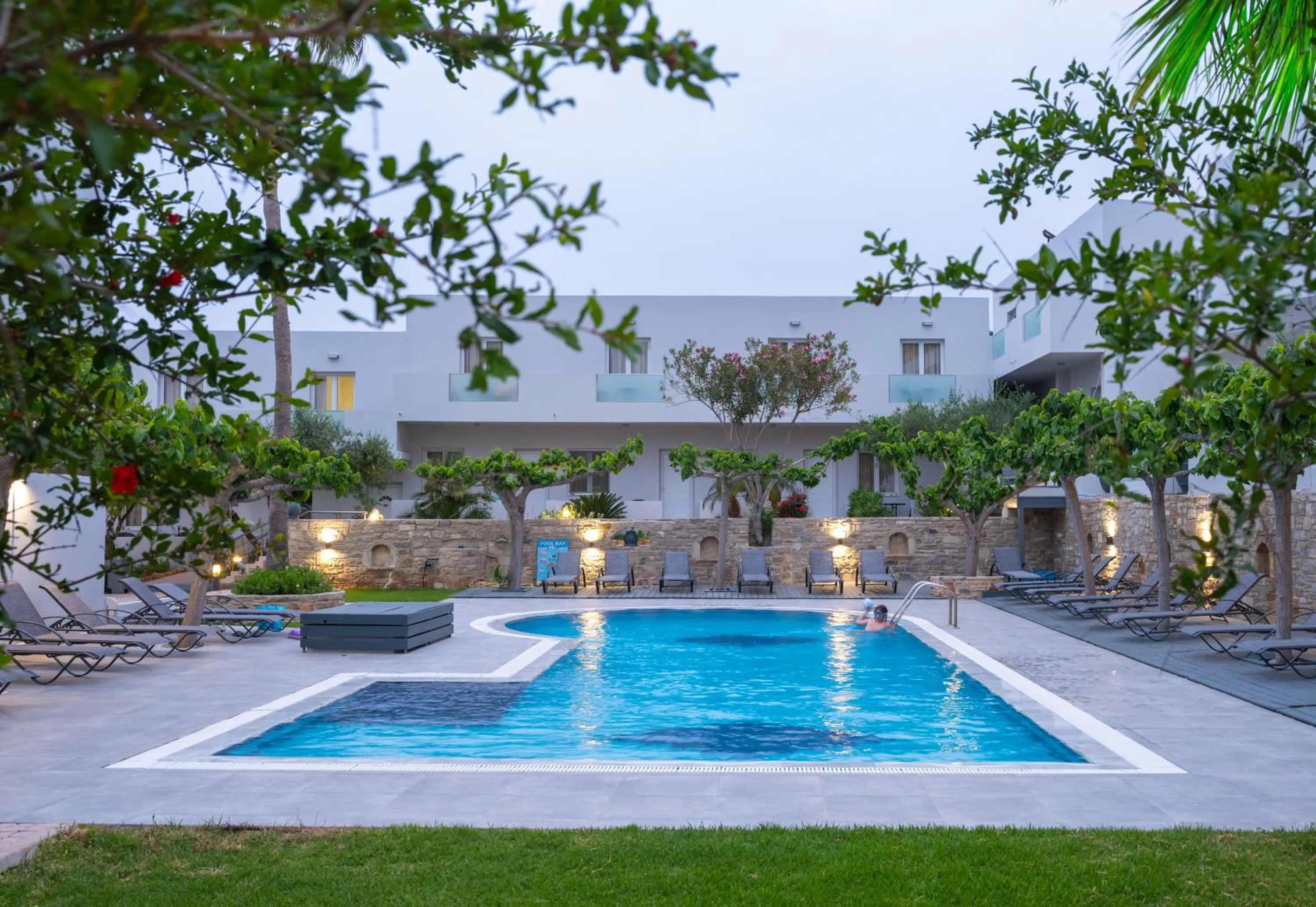 Patio in Calypso Hotel