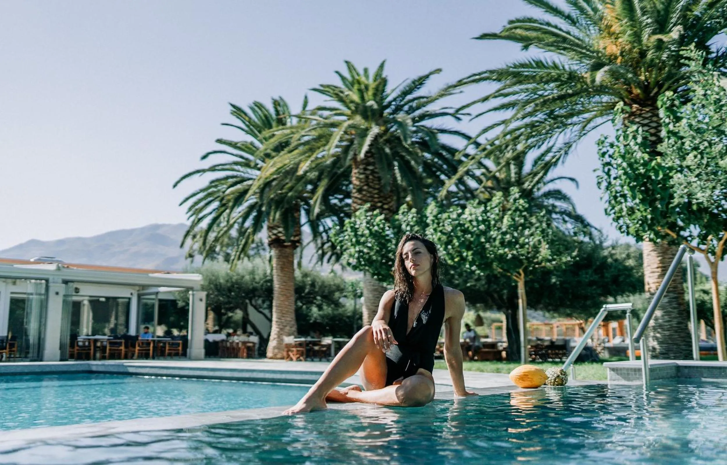 People in Paralos Irini Mare