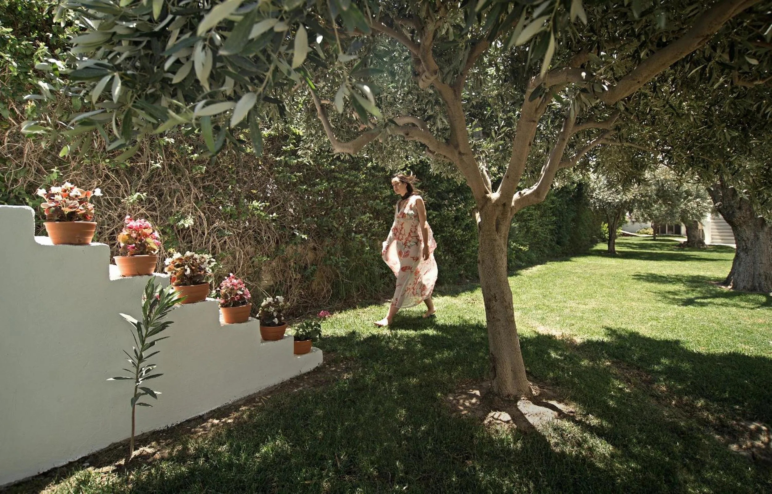 Garden in Paralos Irini Mare