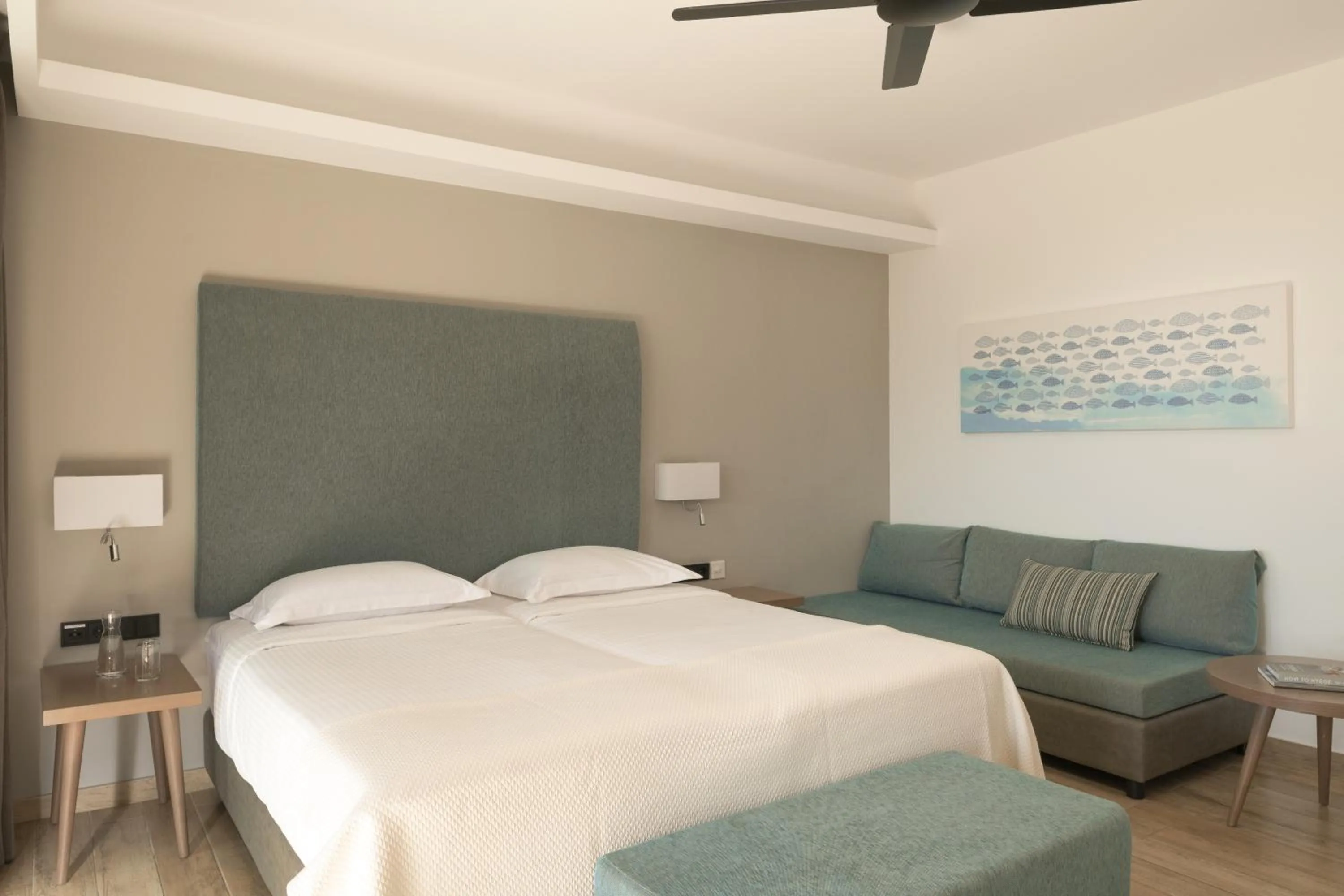 Bed in Paralos Irini Mare