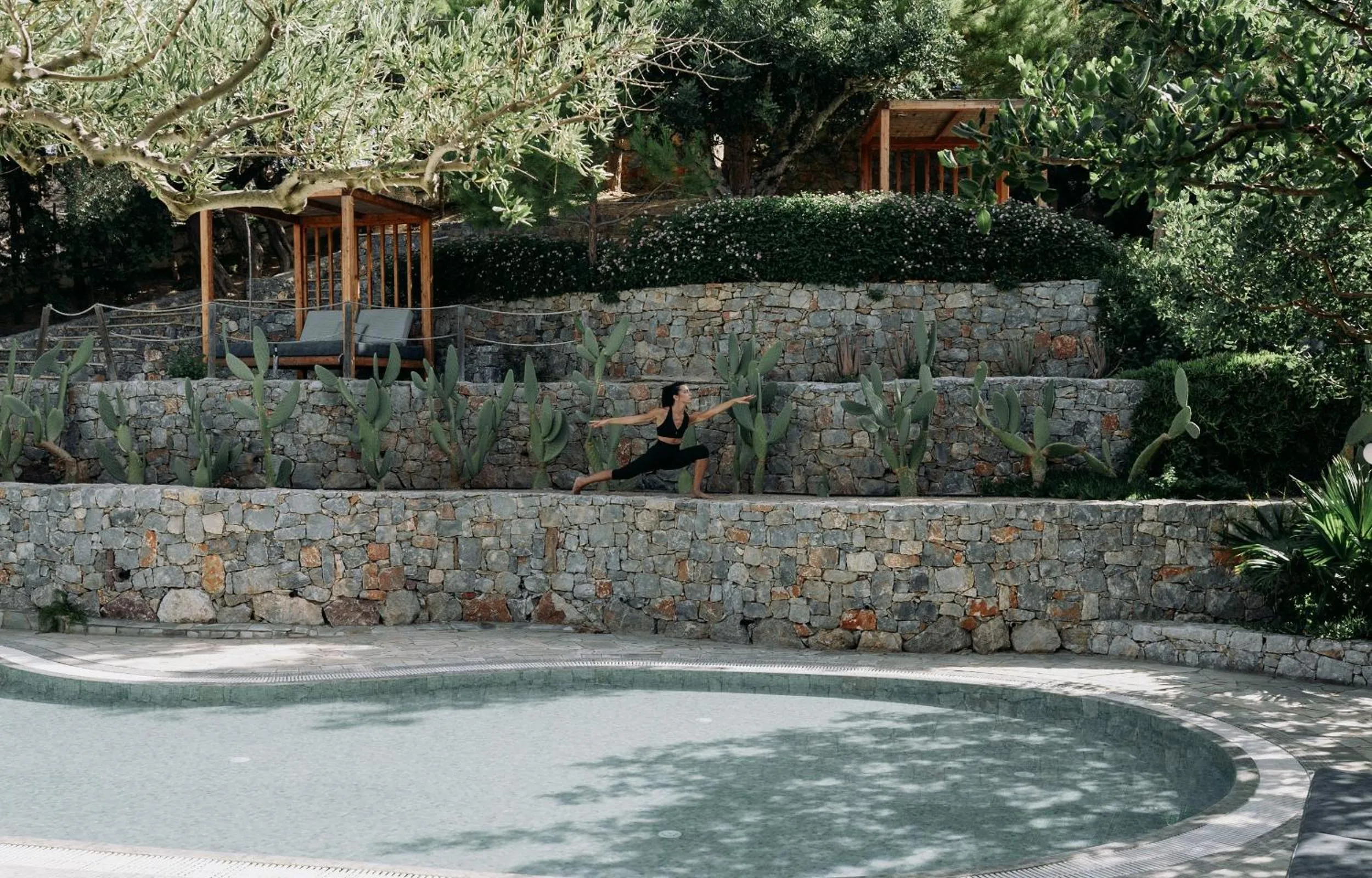 Garden in Paralos Irini Mare