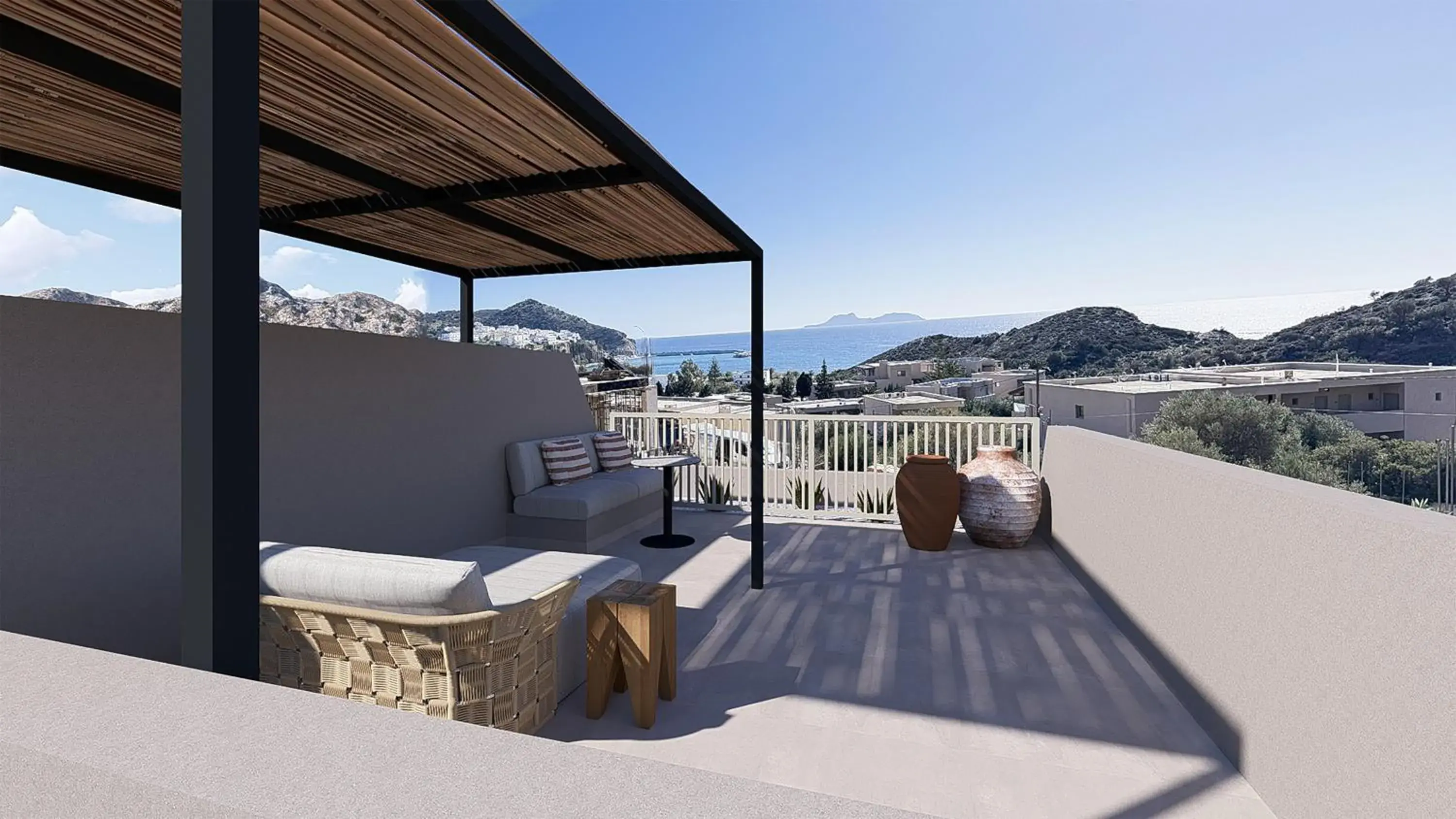 Sea view in Paralos Irini Mare Sea view in Paralos Irini Mare