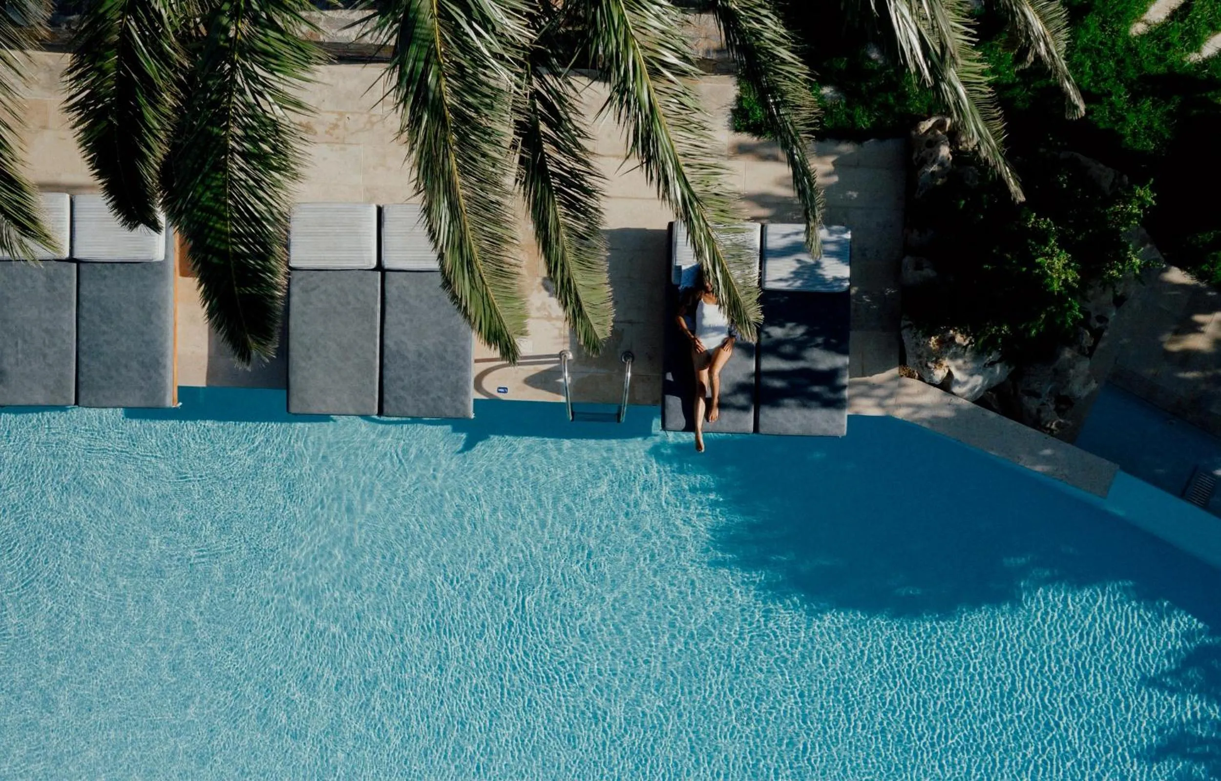 Pool view in Paralos Irini Mare