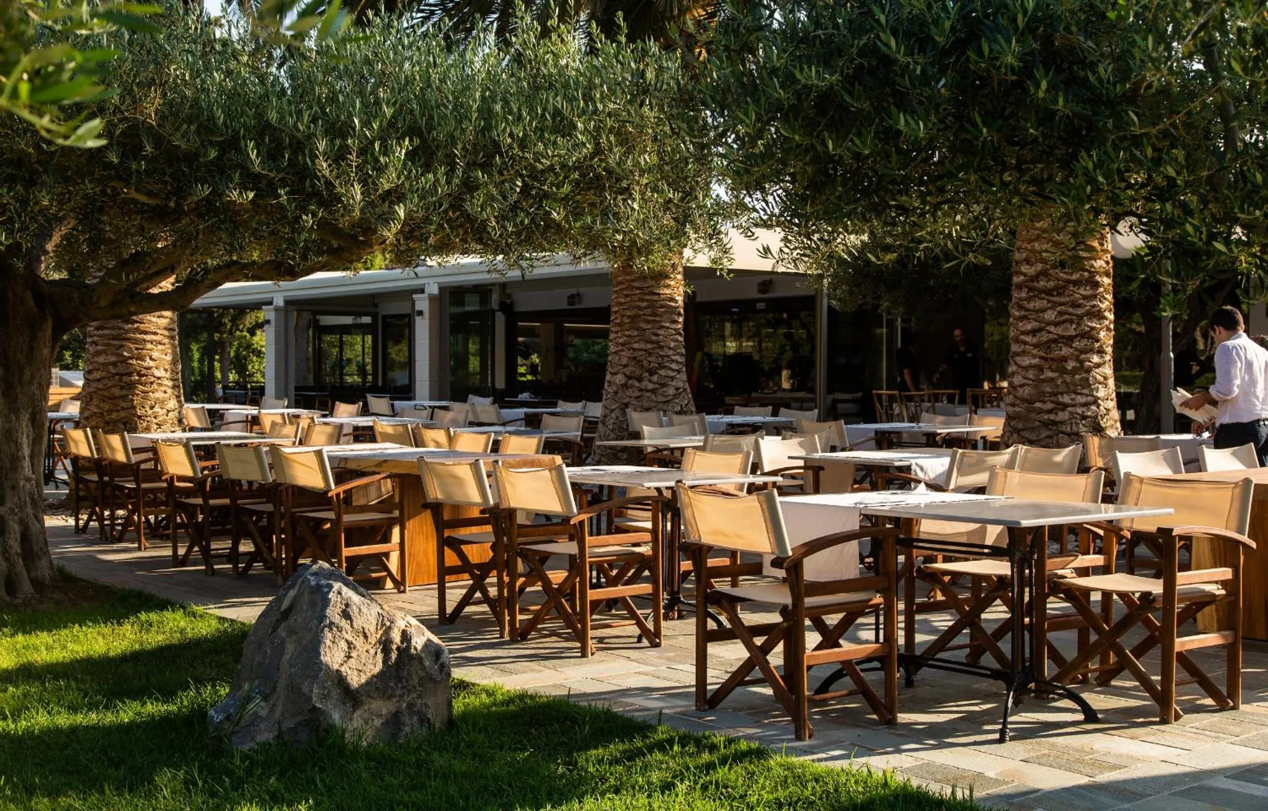 Patio in Paralos Irini Mare