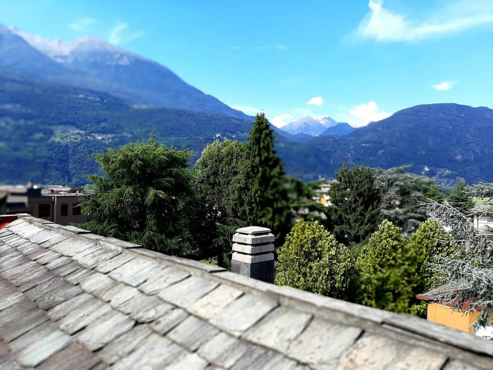 Mountain view in La Ruota