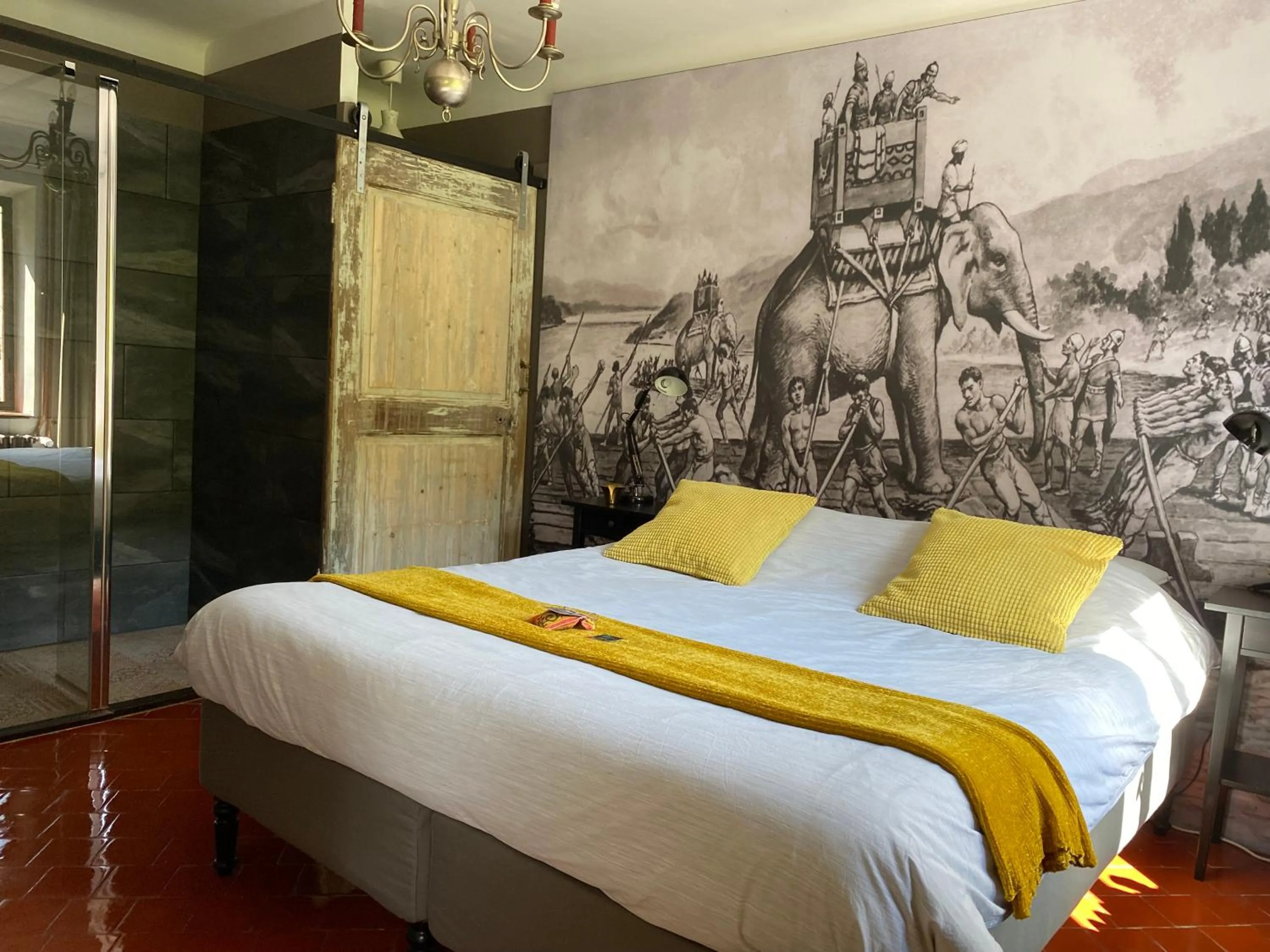 Bed in Mas de la Pauze