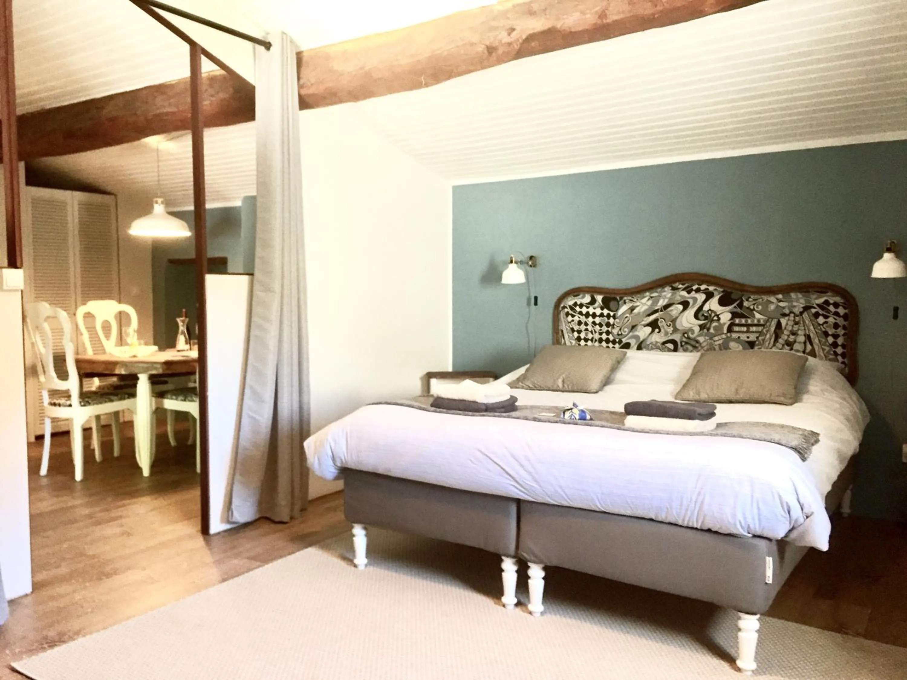 Bed in Mas de la Pauze