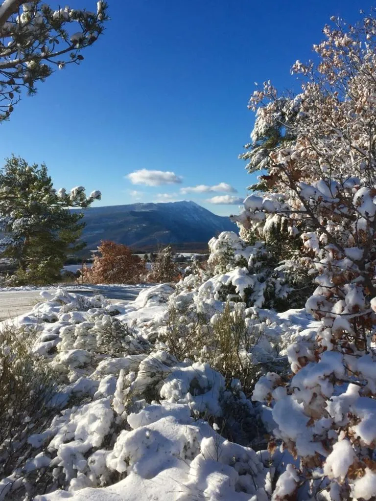 Natural landscape in Mas de la Pauze