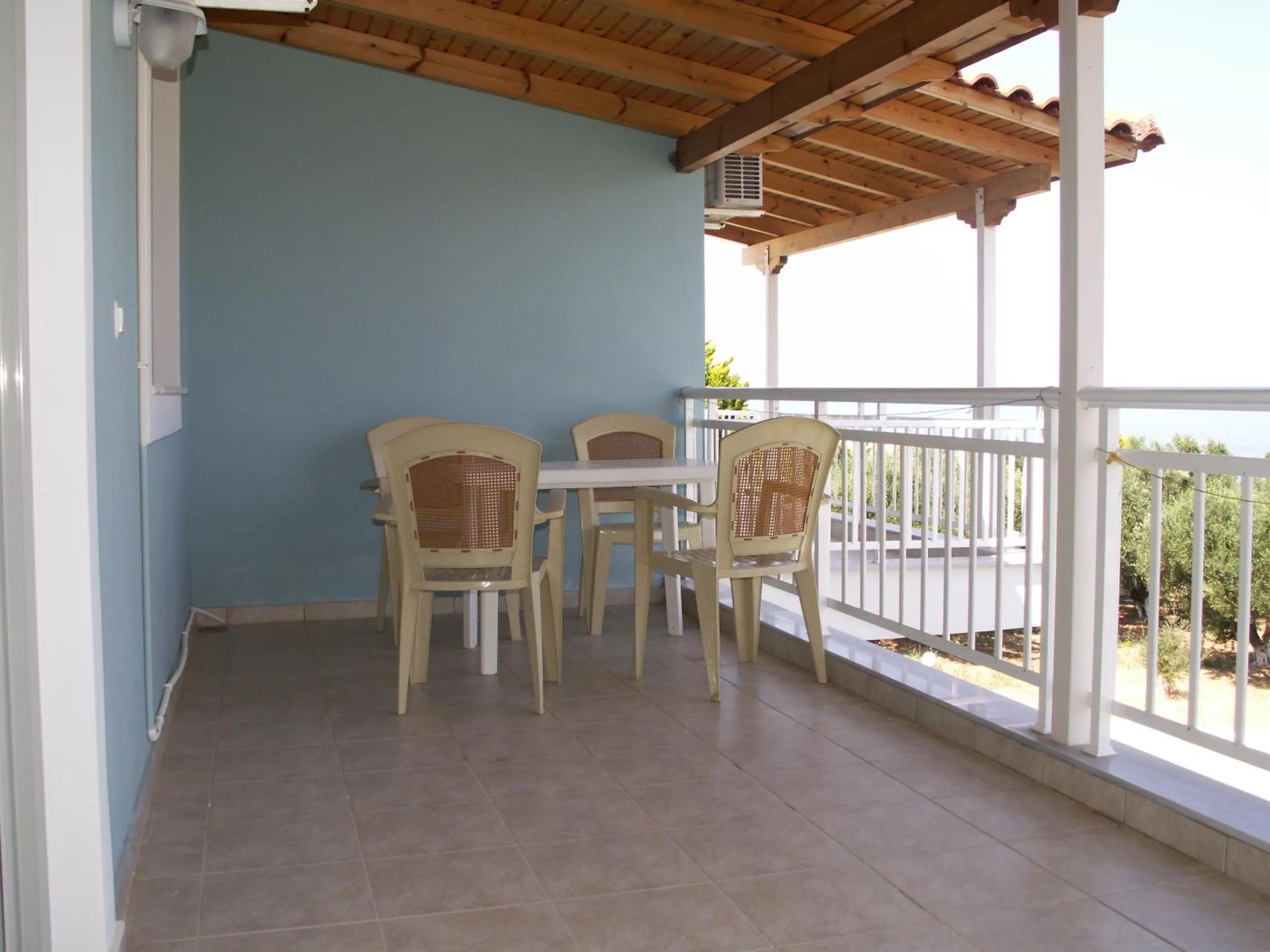 Balcony/Terrace in Kastro Beach Hotel