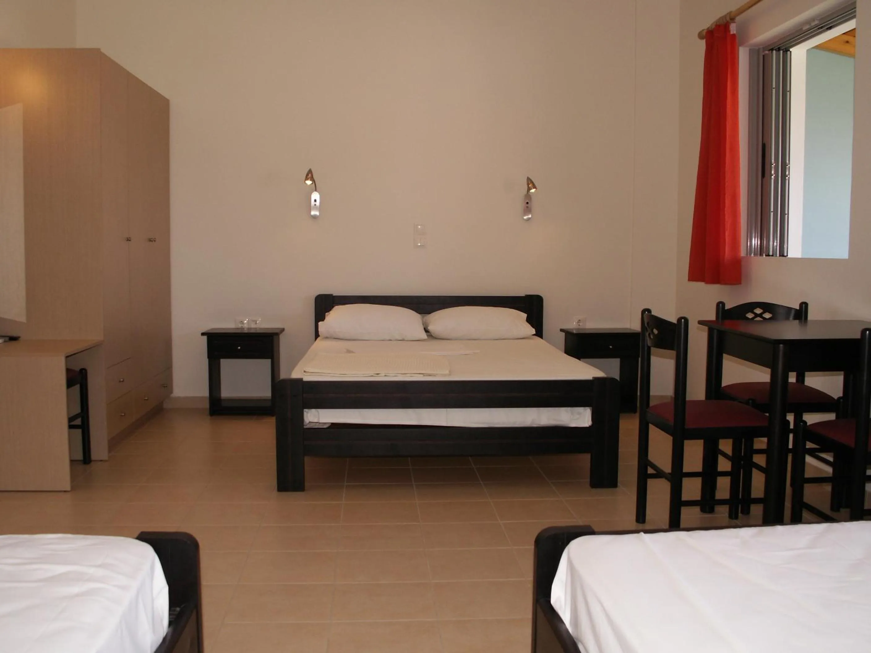 Bed in Kastro Beach Hotel