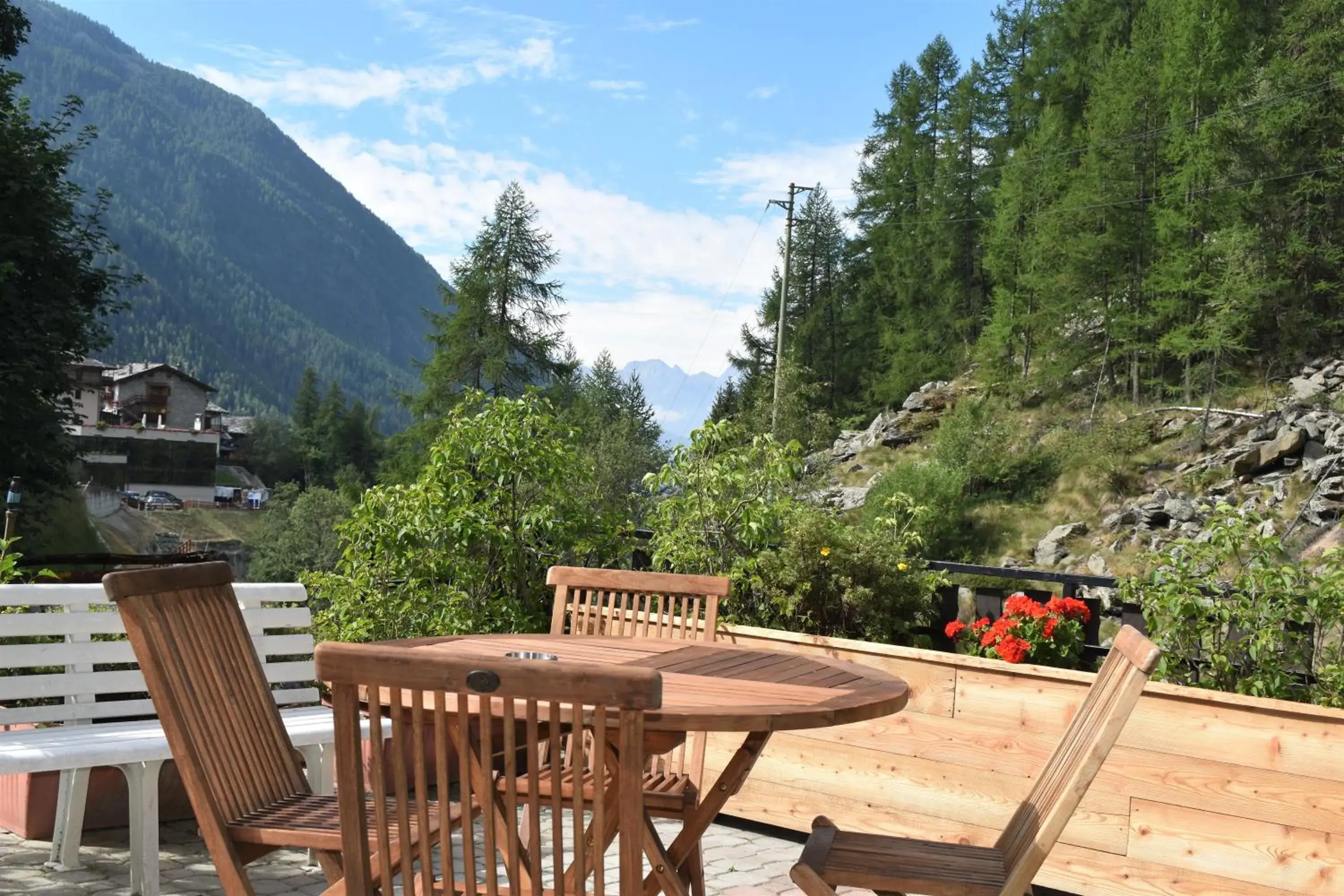 Garden view in Miramonti Garden view in Miramonti